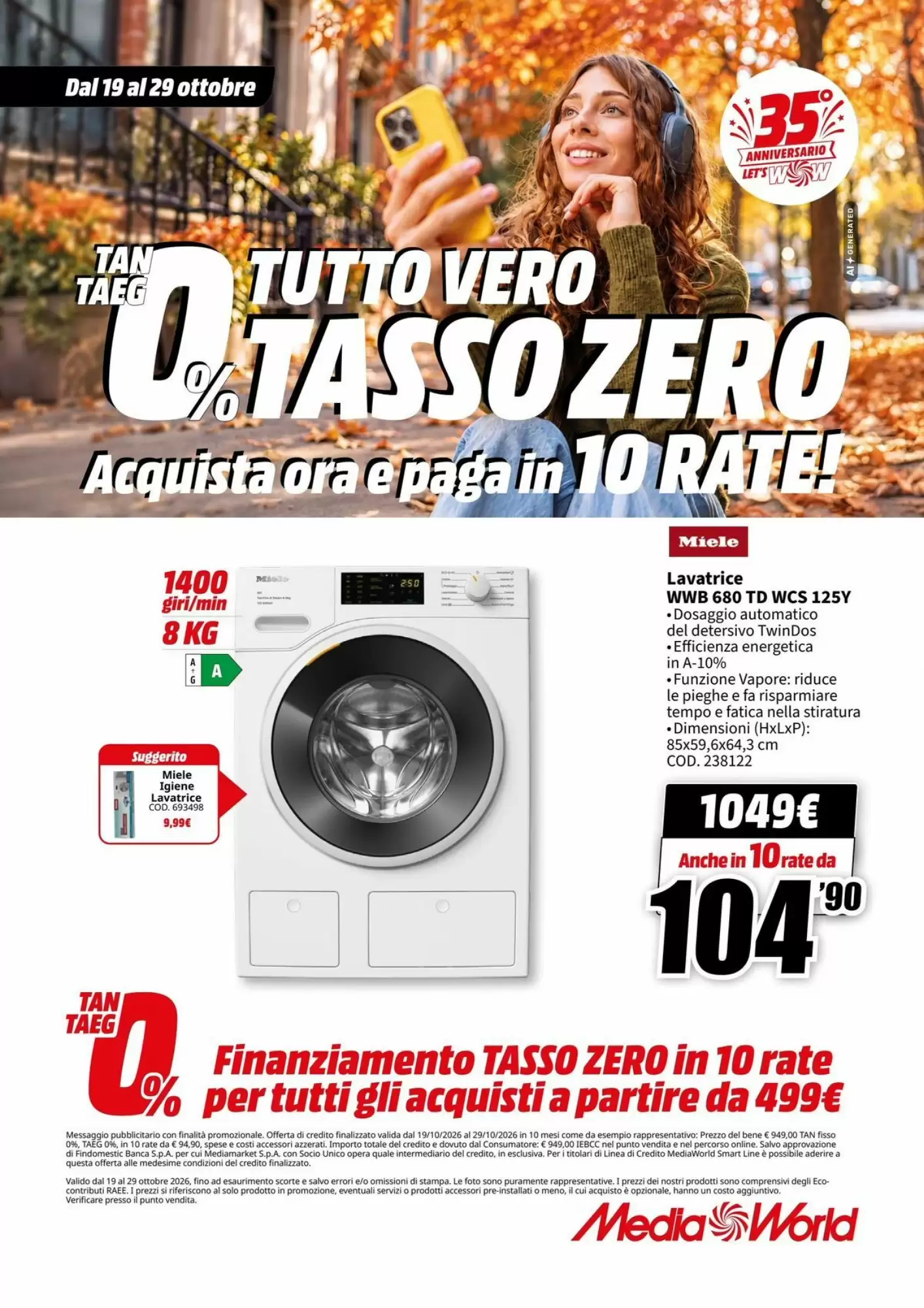Volantino promozionale MediaWorld  valide dal 19/10/2026 - Pagina 56.