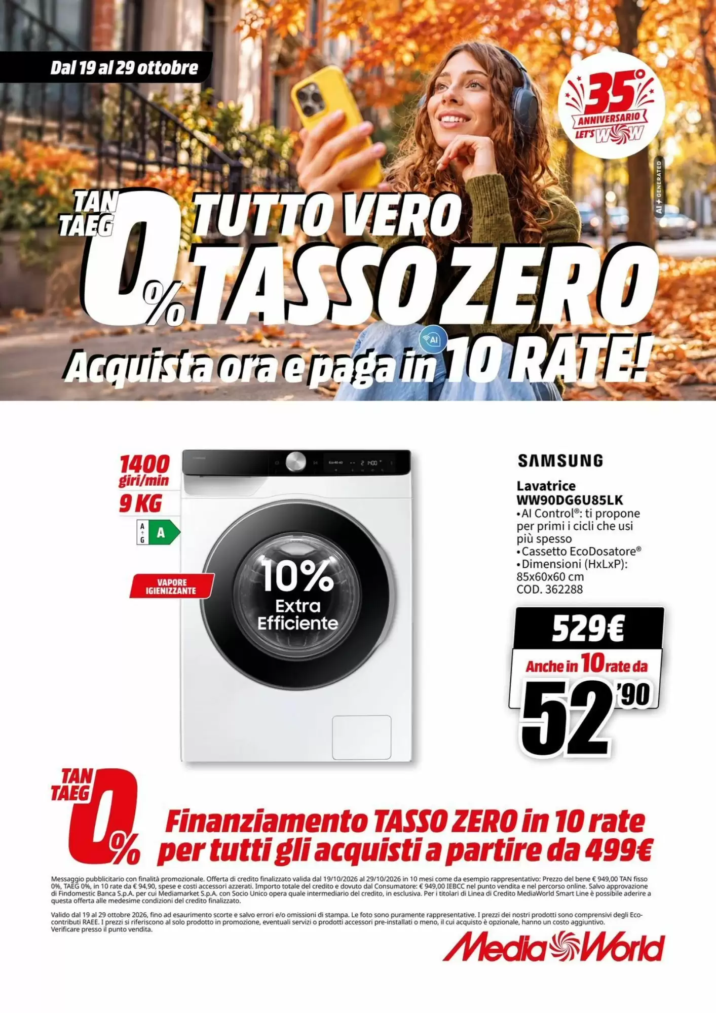 Volantino promozionale MediaWorld  valide dal 19/10/2026 - Pagina 57.
