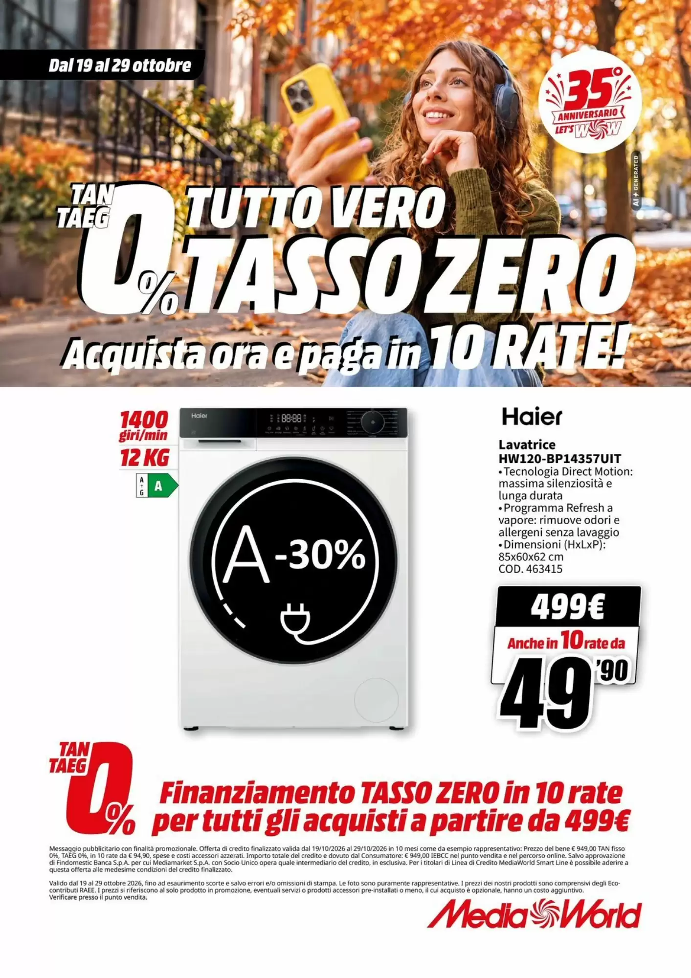 Volantino promozionale MediaWorld  valide dal 19/10/2026 - Pagina 58.
