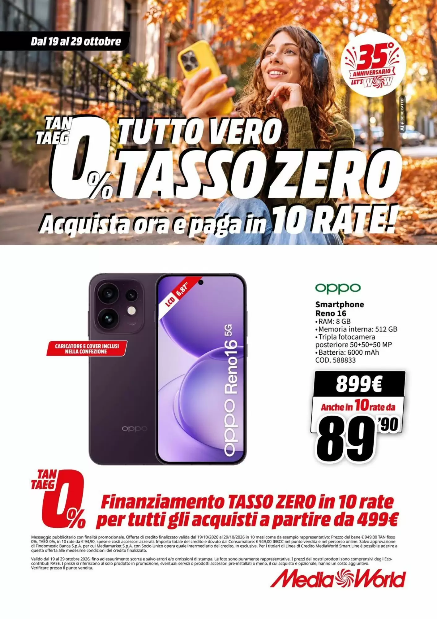 Volantino promozionale MediaWorld  valide dal 19/10/2026 - Pagina 6.
