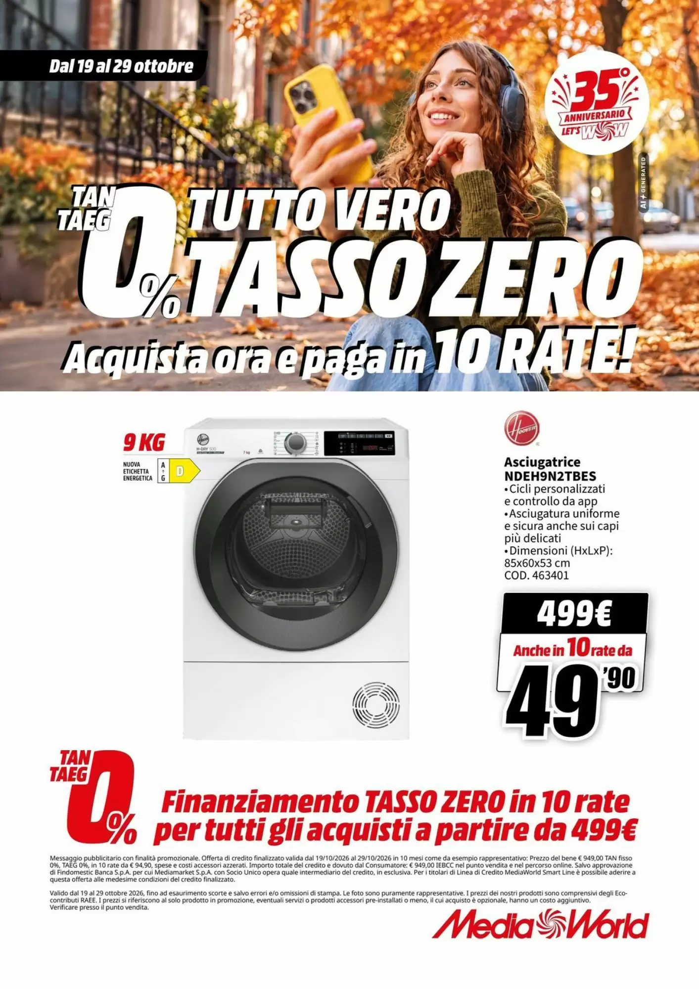 Volantino promozionale MediaWorld  valide dal 19/10/2026 - Pagina 61.