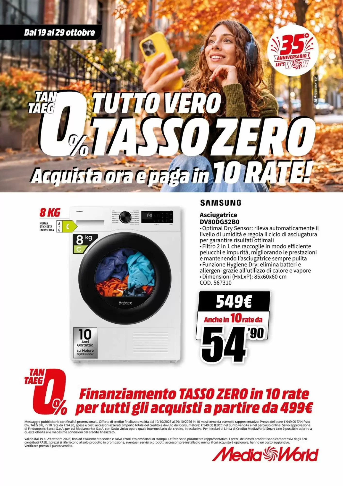Volantino promozionale MediaWorld  valide dal 19/10/2026 - Pagina 63.