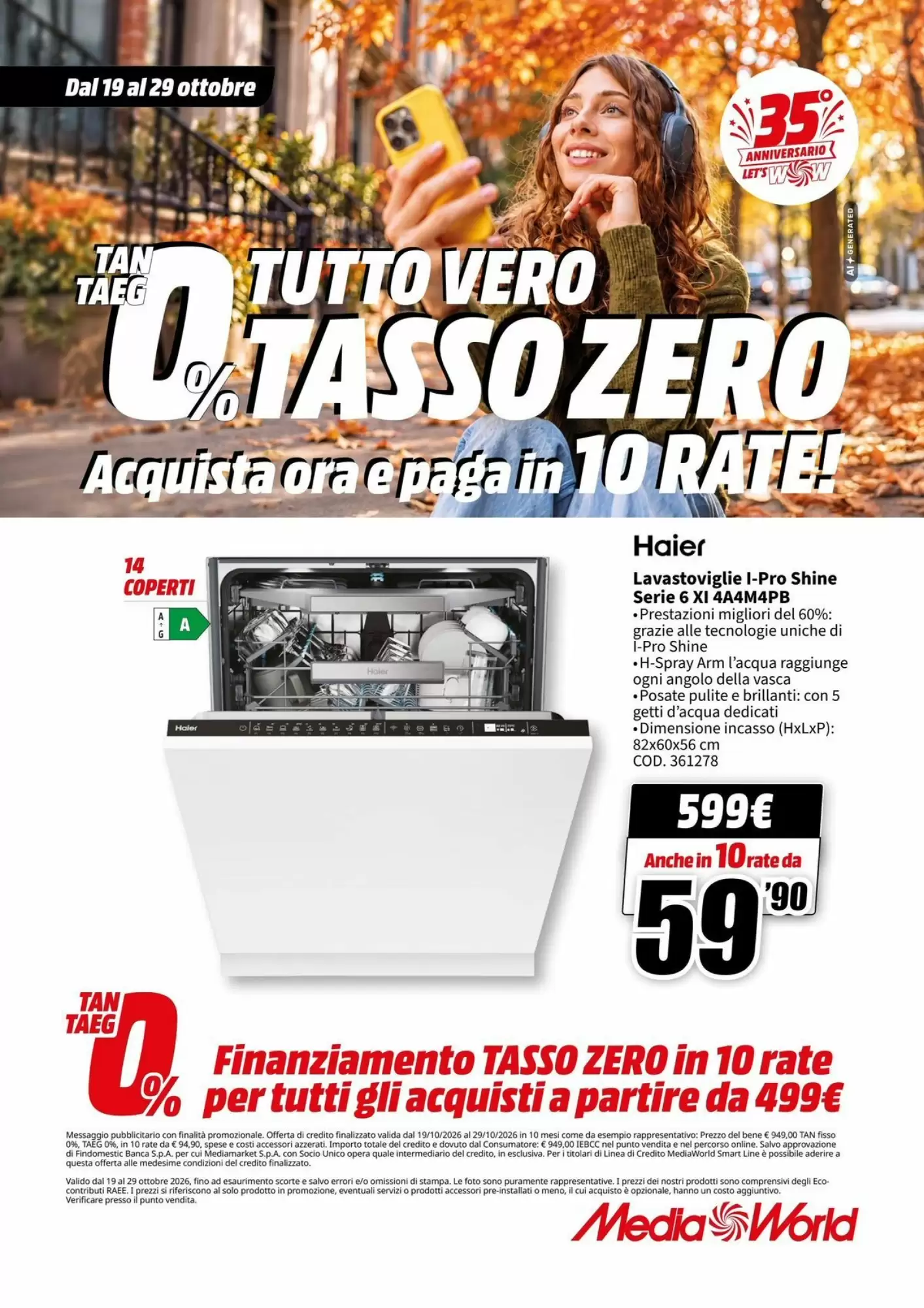 Volantino promozionale MediaWorld  valide dal 19/10/2026 - Pagina 64.
