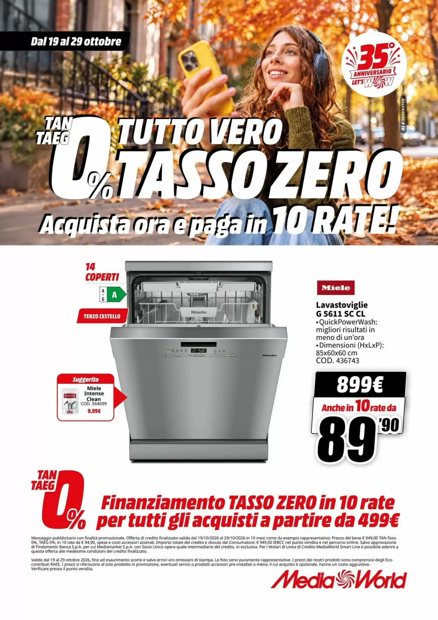 Volantino promozionale MediaWorld  valide dal 19/10/2026 - Pagina 66.