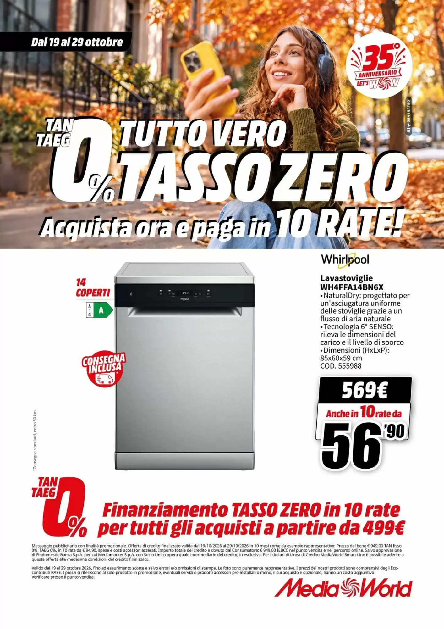 Volantino promozionale MediaWorld  valide dal 19/10/2026 - Pagina 67.