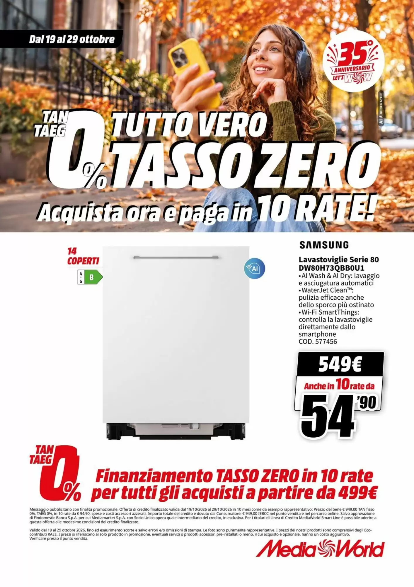 Volantino promozionale MediaWorld  valide dal 19/10/2026 - Pagina 68.