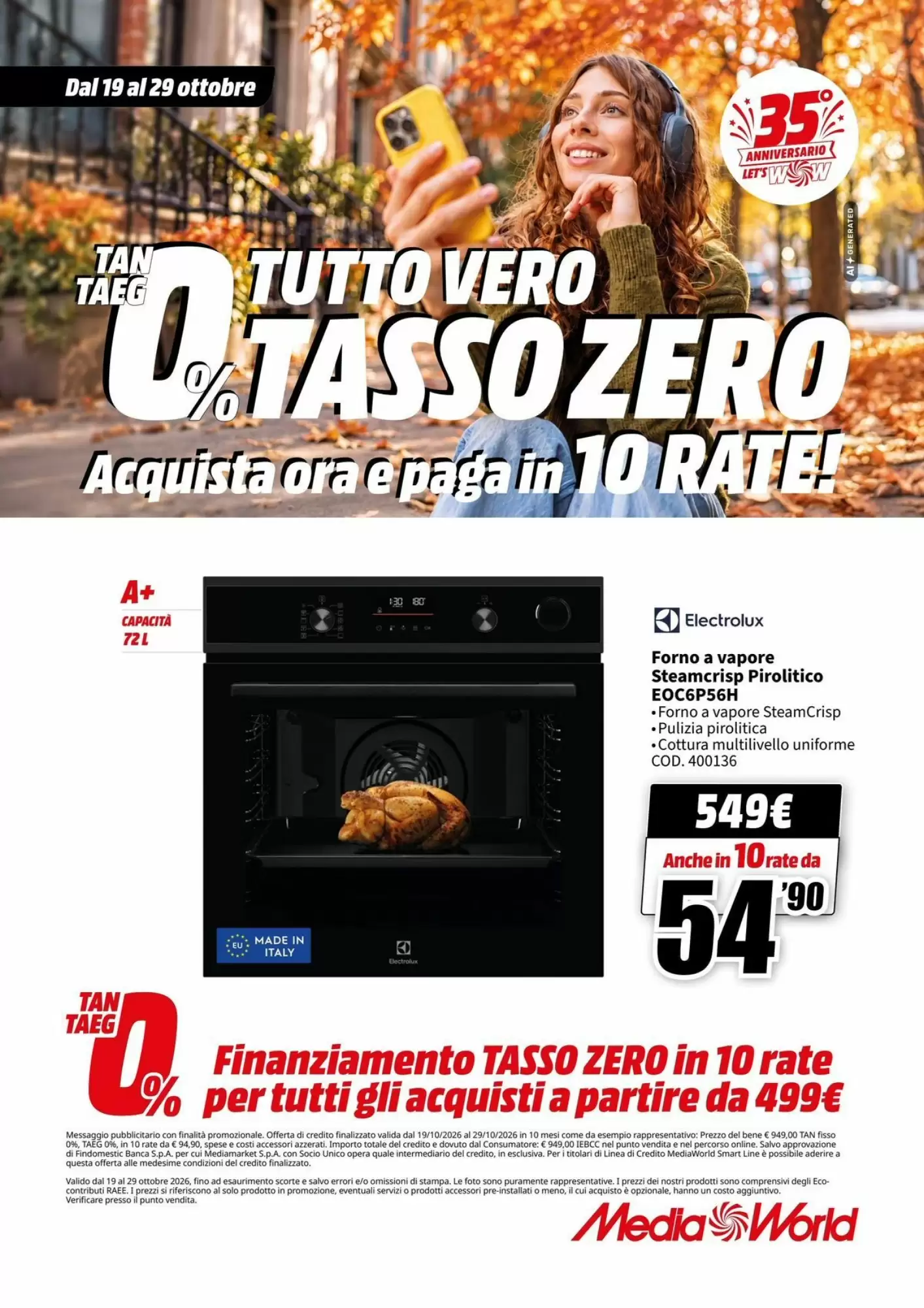 Volantino promozionale MediaWorld  valide dal 19/10/2026 - Pagina 69.