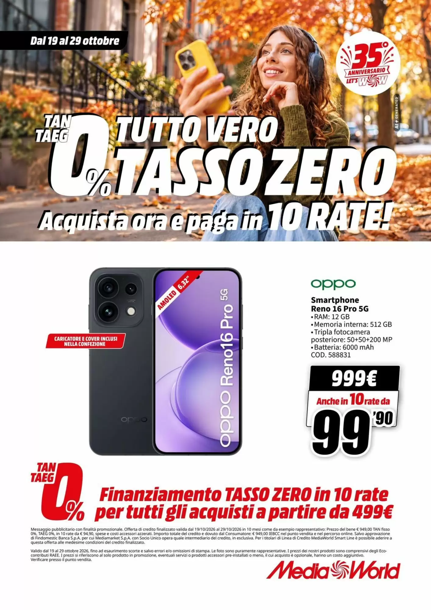 Volantino promozionale MediaWorld  valide dal 19/10/2026 - Pagina 7.