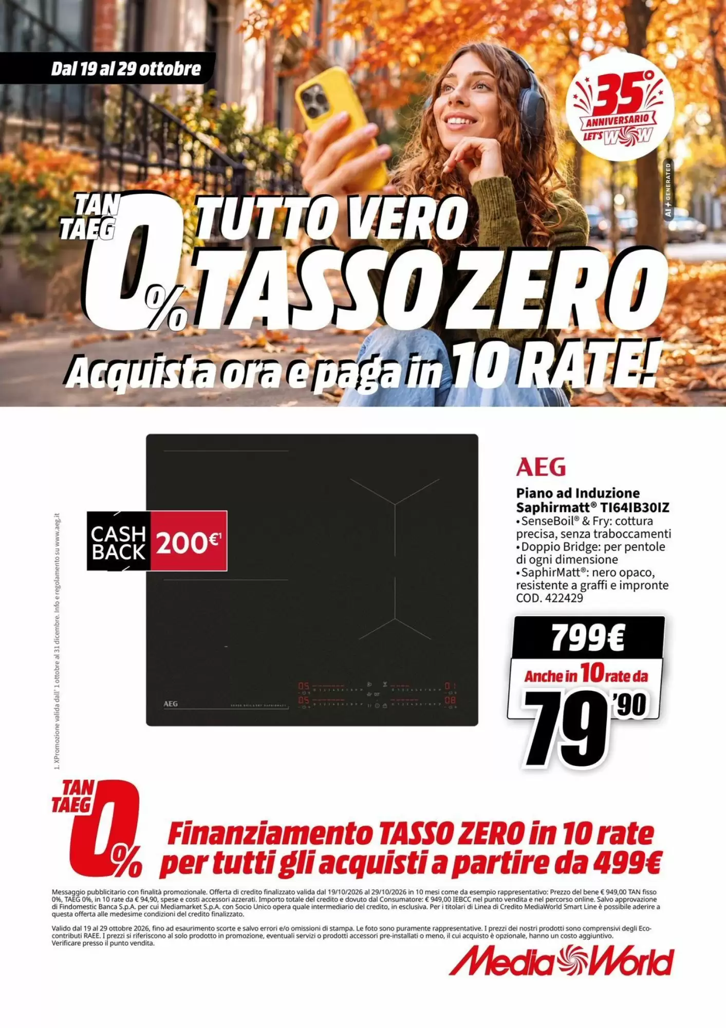Volantino promozionale MediaWorld  valide dal 19/10/2026 - Pagina 71.