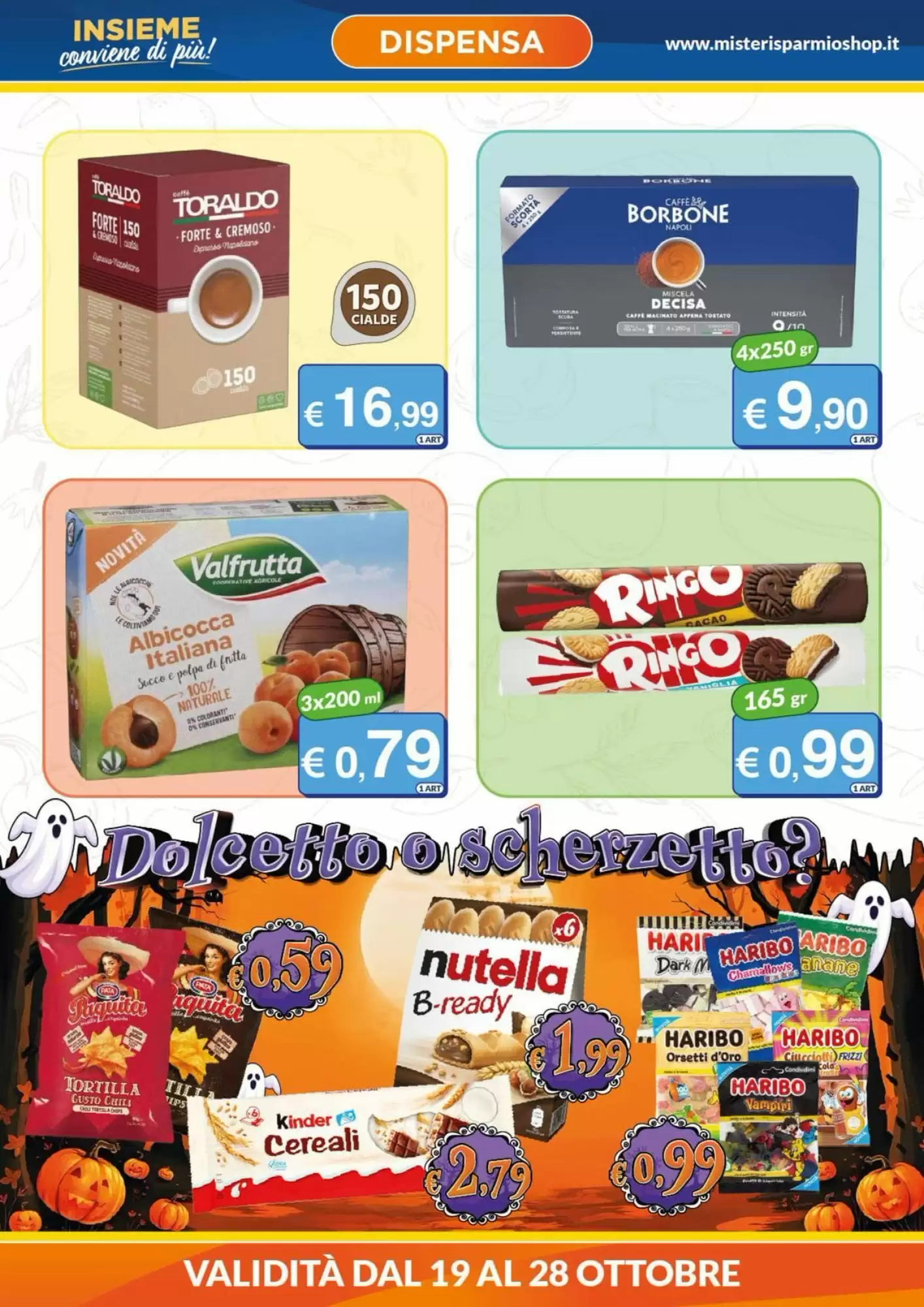 Volantino promozionale Mister Risparmio  valide dal 19/10/2026 - Pagina 2.