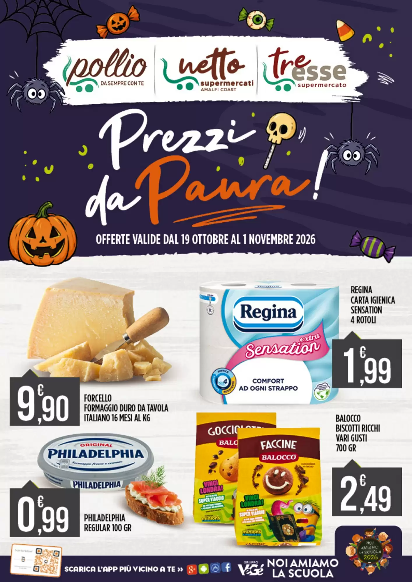 Volantino promozionale Netto Supermercati valide dal 19/10/2026 - Pagina 1.