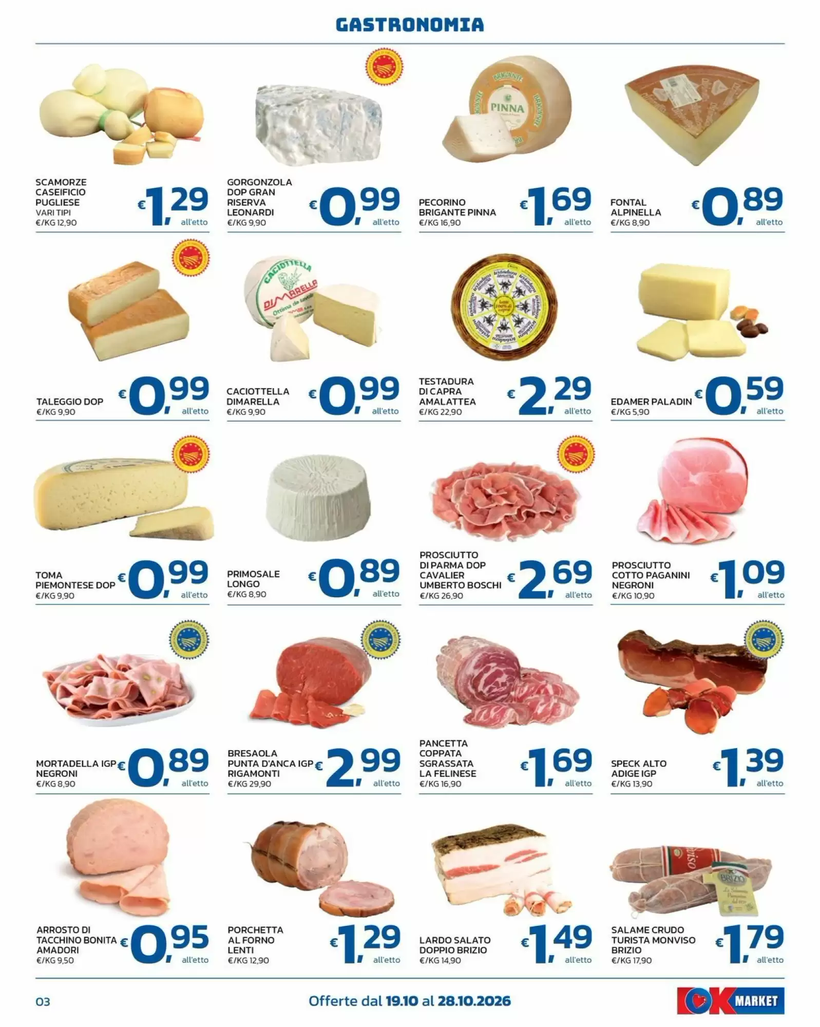 Volantino promozionale Ok Market  valide dal 19/10/2026 - Pagina 3.