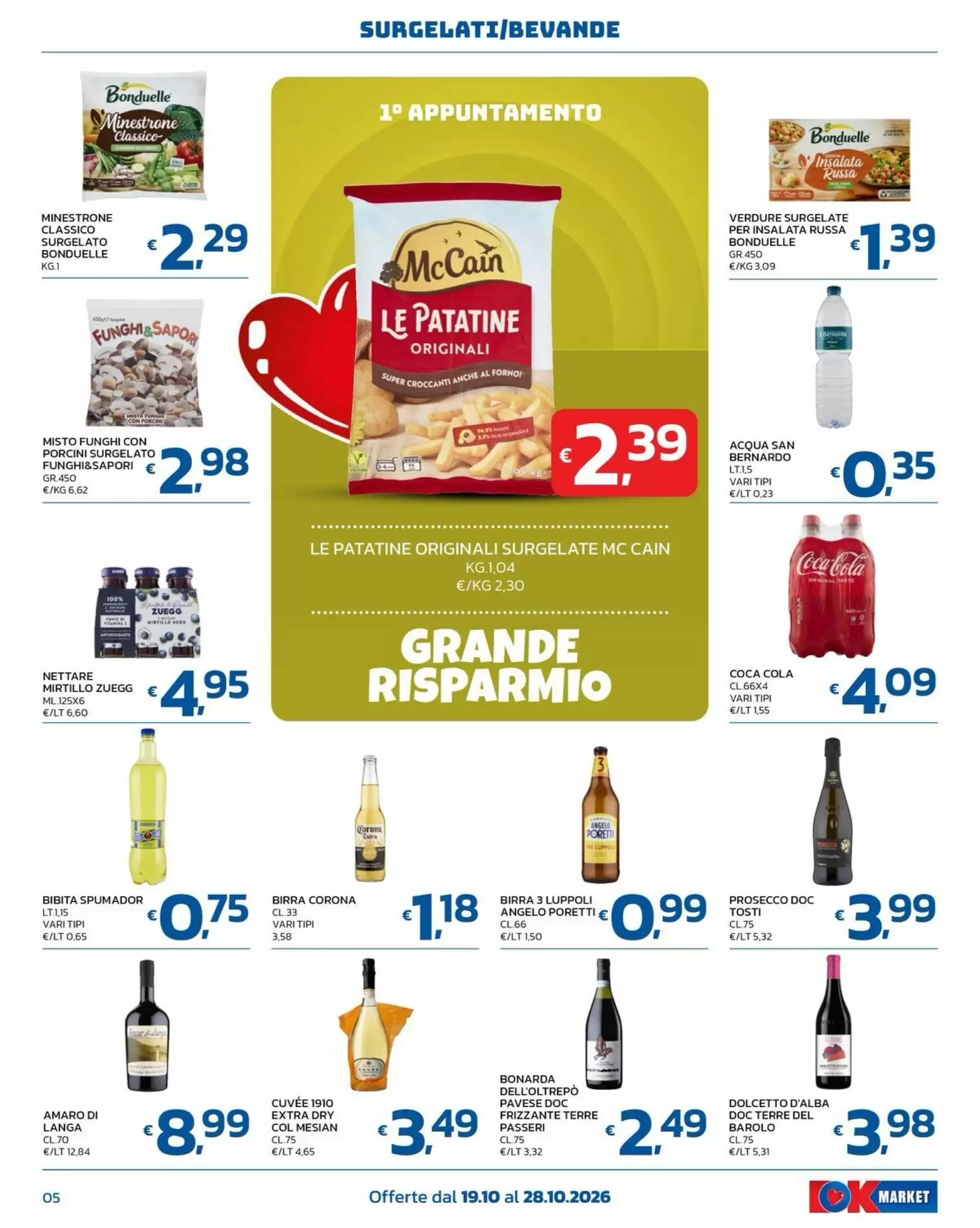 Volantino promozionale Ok Market  valide dal 19/10/2026 - Pagina 5.