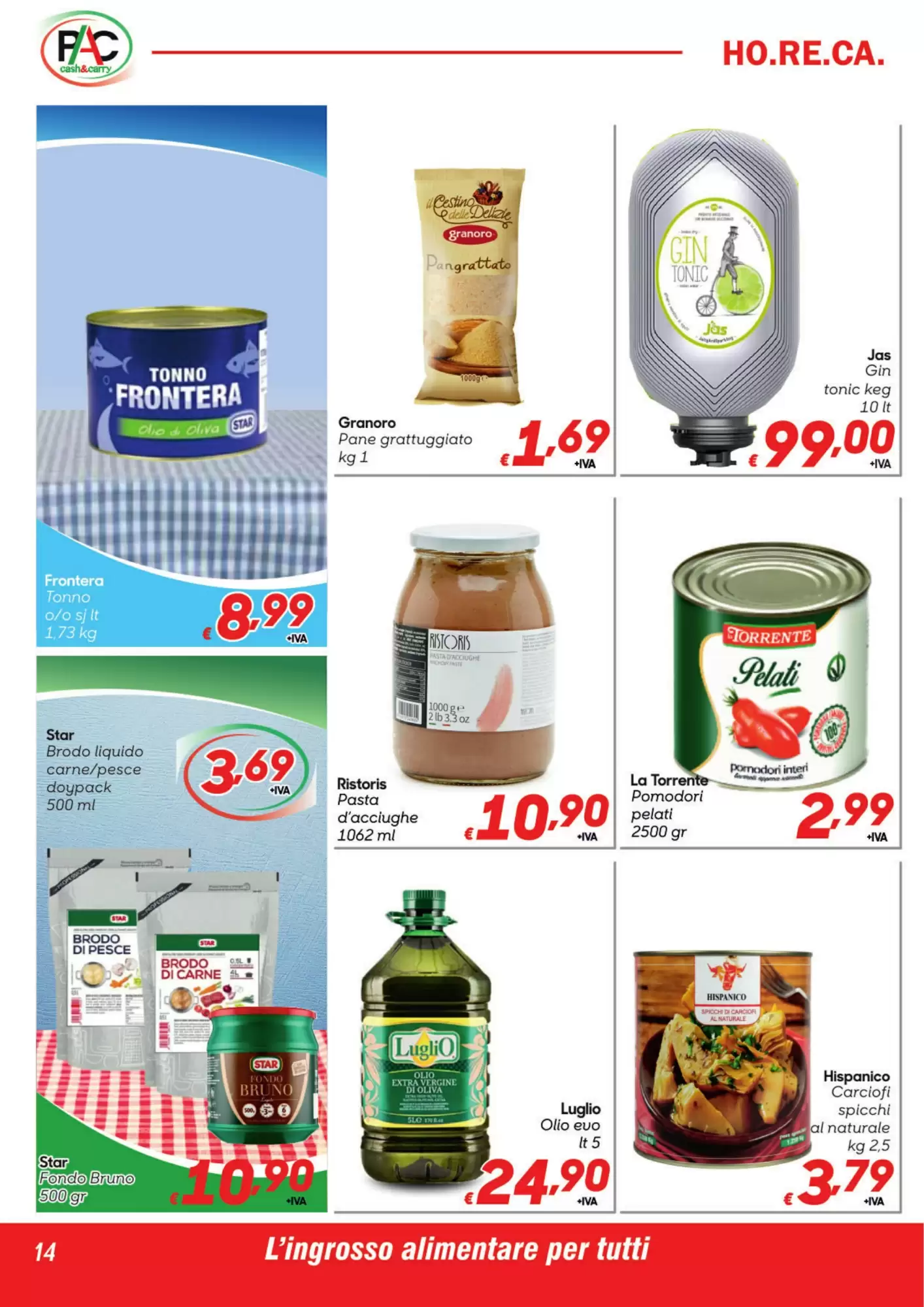 Volantino promozionale Pac Cash&Carry  valide dal 19/10/2026 - Pagina 14.