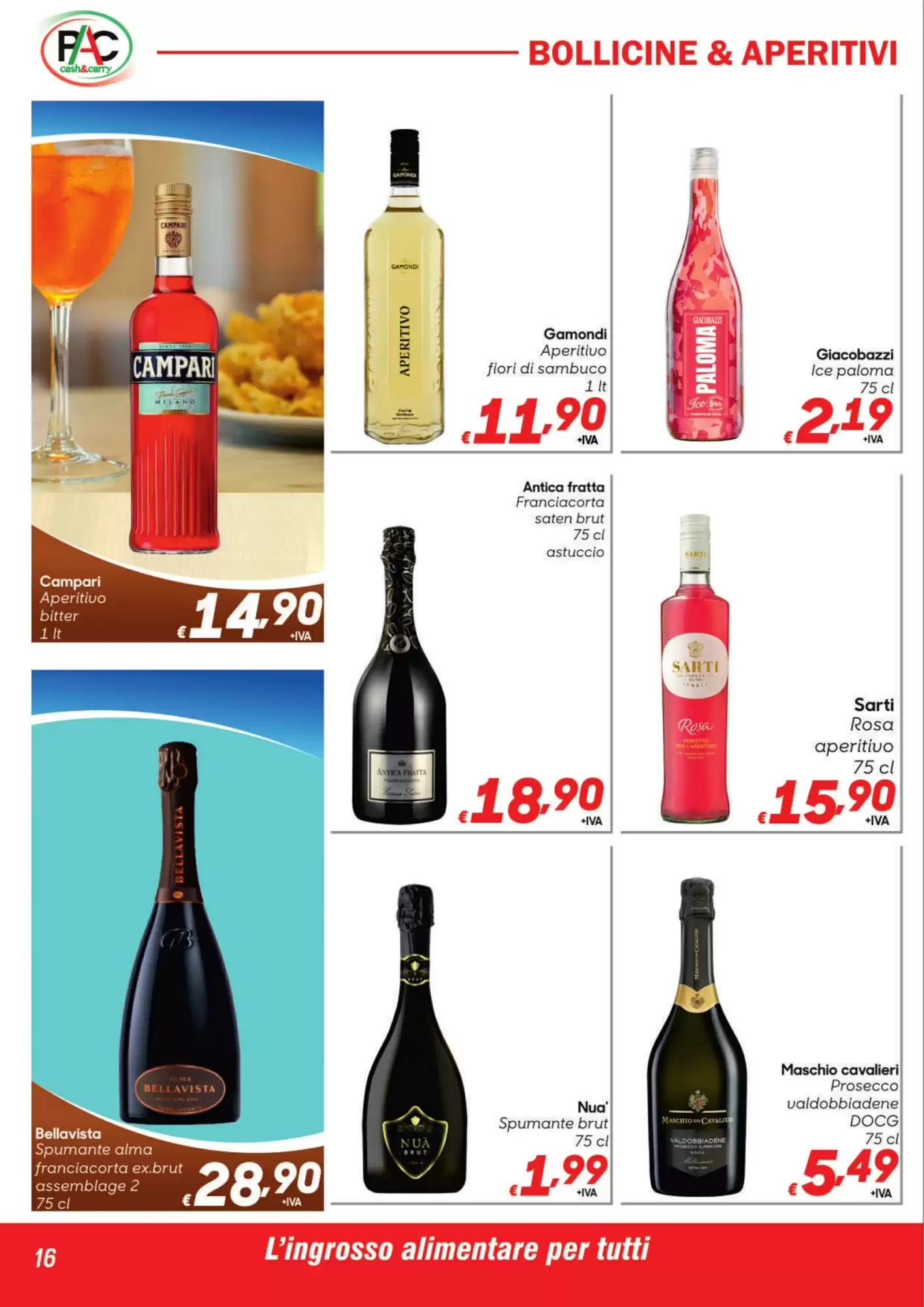 Volantino promozionale Pac Cash&Carry  valide dal 19/10/2026 - Pagina 16.