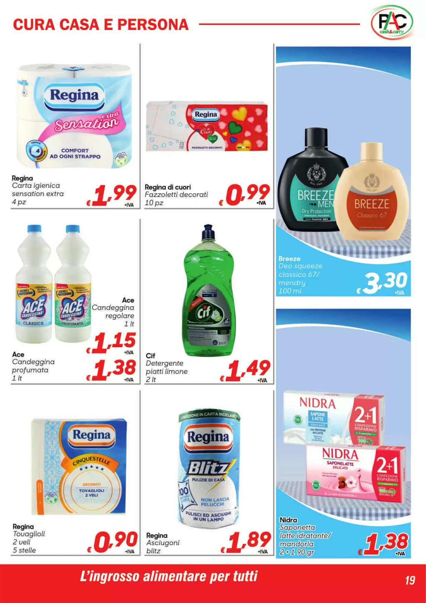 Volantino promozionale Pac Cash&Carry  valide dal 19/10/2026 - Pagina 19.