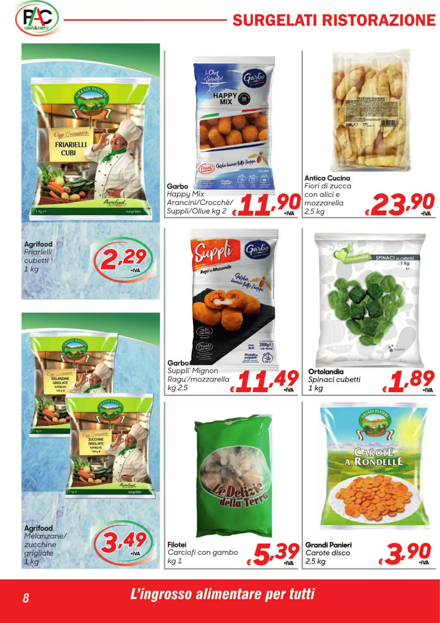 Volantino promozionale Pac Cash&Carry  valide dal 19/10/2026 - Pagina 8.