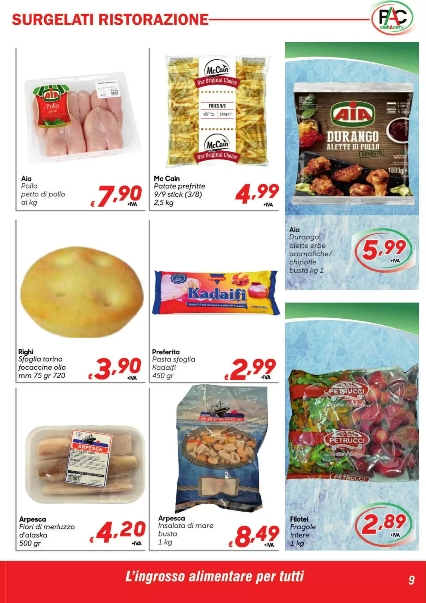 Volantino promozionale Pac Cash&Carry  valide dal 19/10/2026 - Pagina 9.