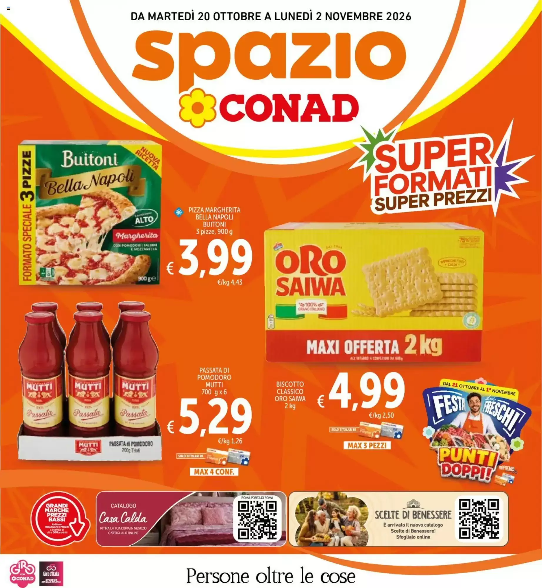 Volantino promozionale Spazio Conad valide dal 20/10/2026 - Pagina 1.