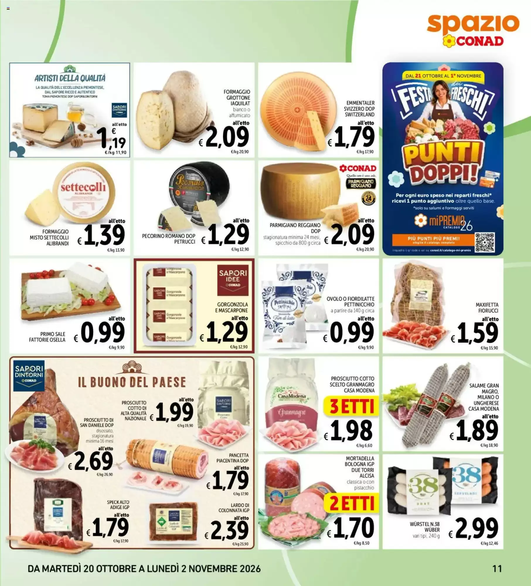 Volantino promozionale Spazio Conad  valide dal 20/10/2026 - Pagina 11.