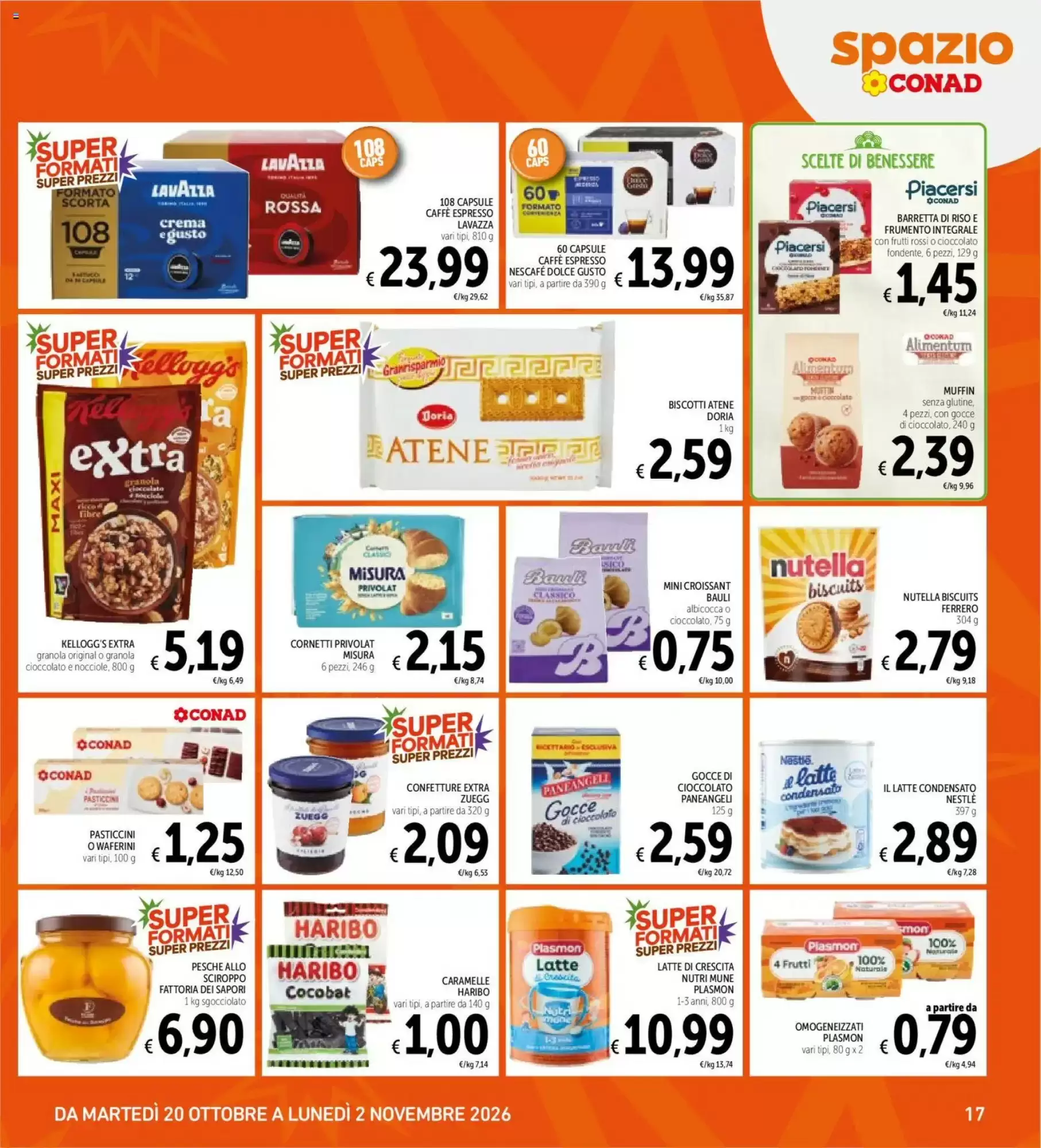 Volantino promozionale Spazio Conad  valide dal 20/10/2026 - Pagina 17.