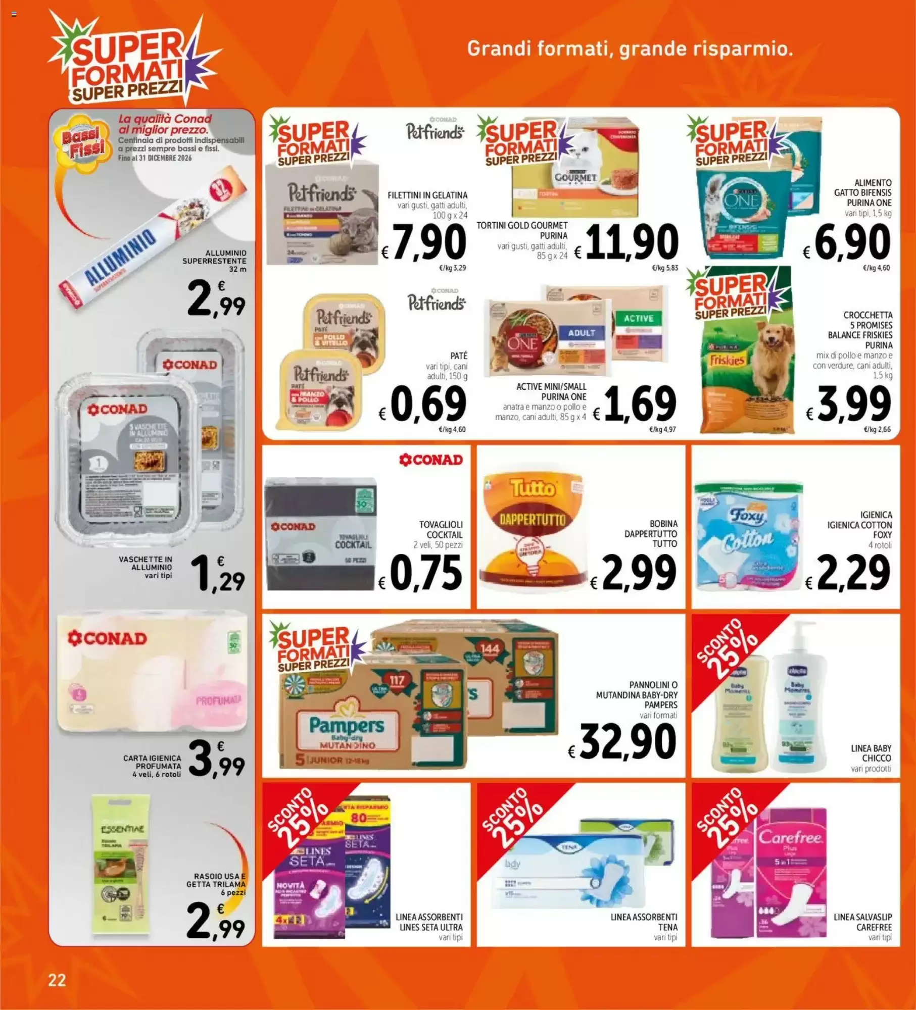 Volantino promozionale Spazio Conad  valide dal 20/10/2026 - Pagina 22.