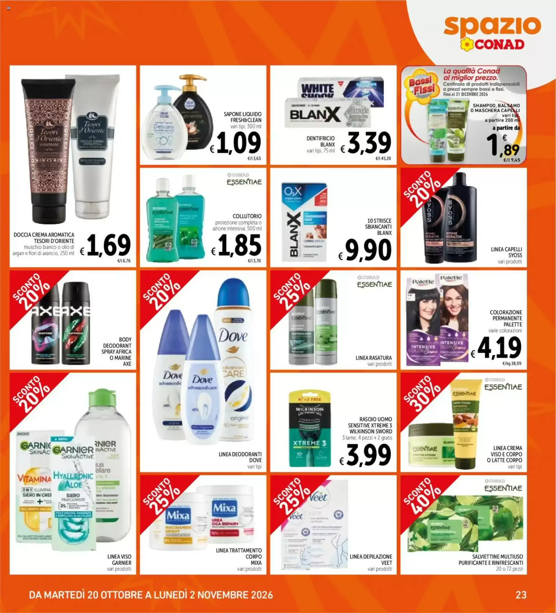 Volantino promozionale Spazio Conad  valide dal 20/10/2026 - Pagina 23.