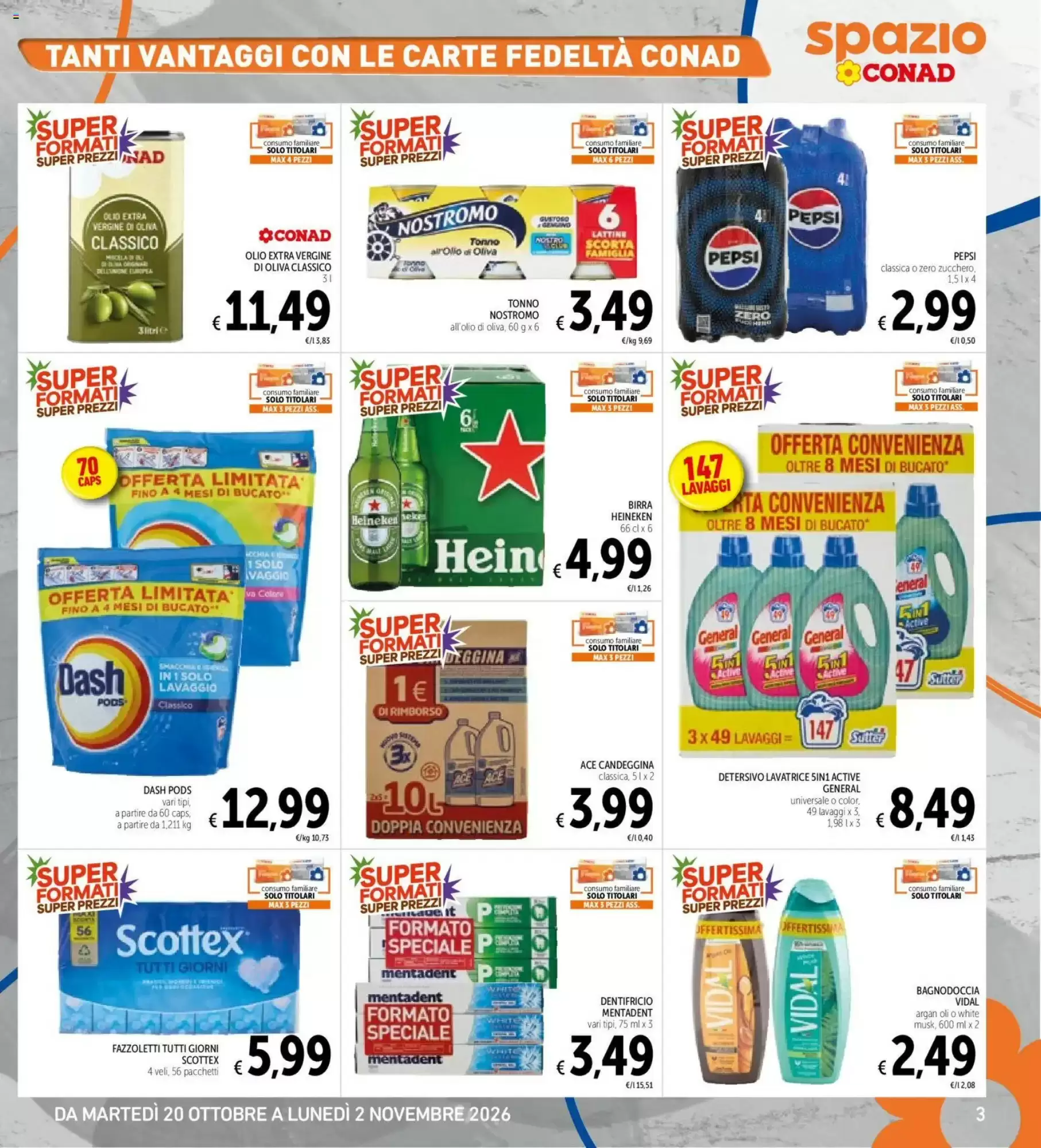 Volantino promozionale Spazio Conad  valide dal 20/10/2026 - Pagina 3.