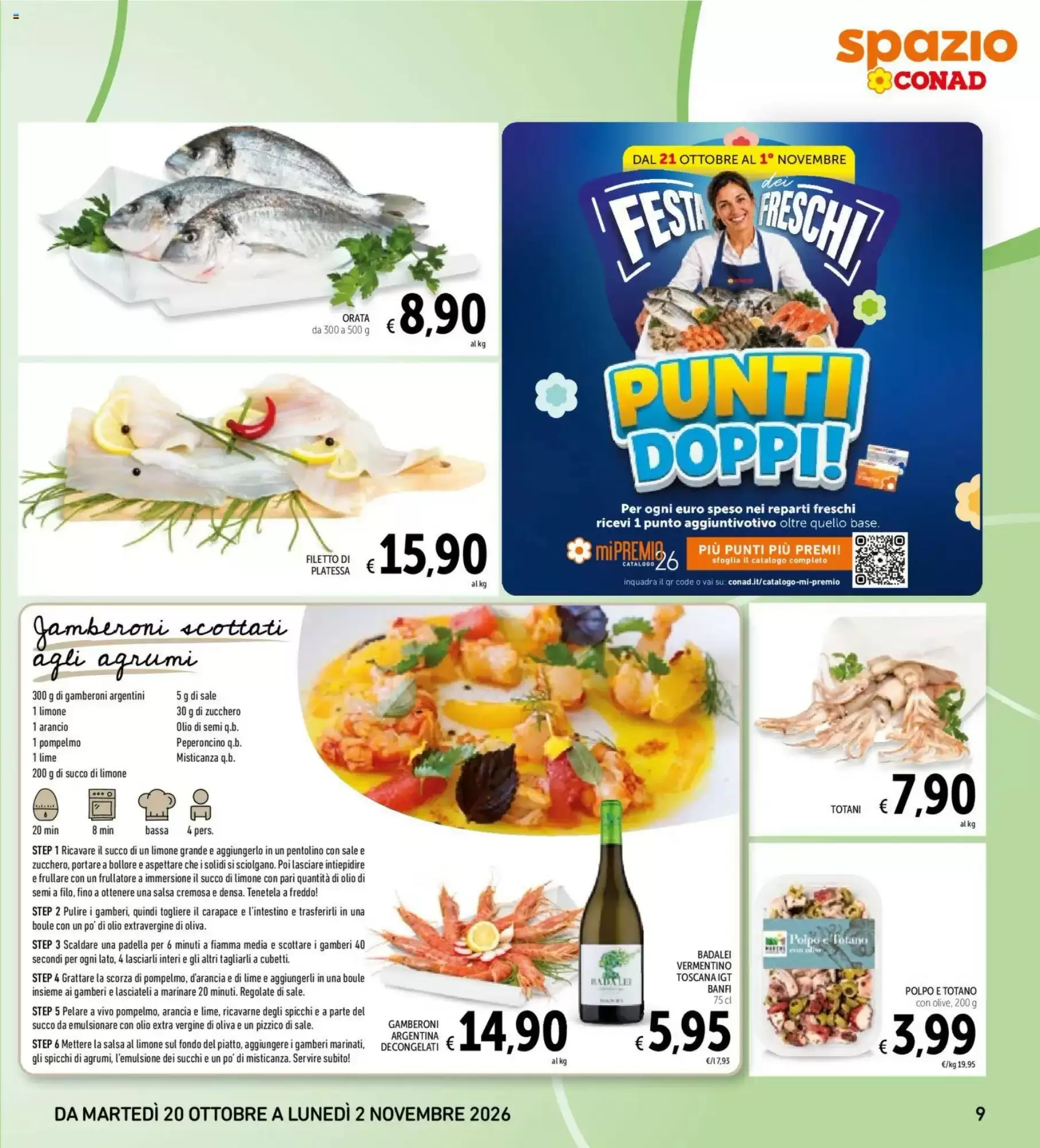 Volantino promozionale Spazio Conad  valide dal 20/10/2026 - Pagina 9.