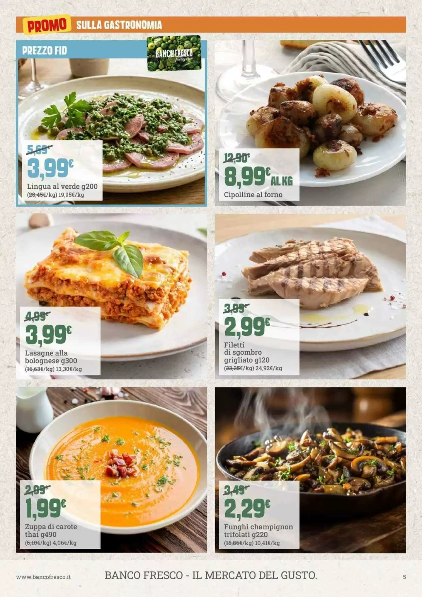 Volantino promozionale Banco Fresco  valide dal 20/10/2026 - Pagina 5.