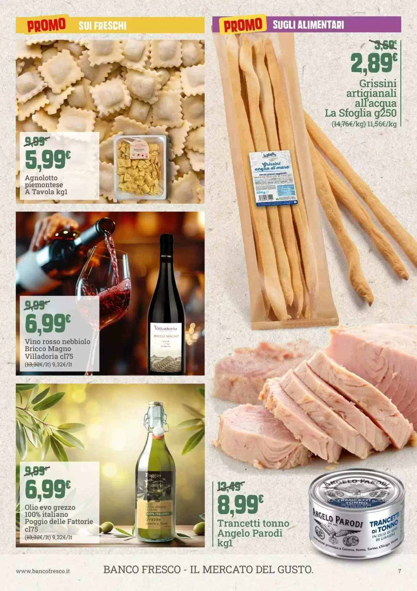 Volantino promozionale Banco Fresco  valide dal 20/10/2026 - Pagina 7.