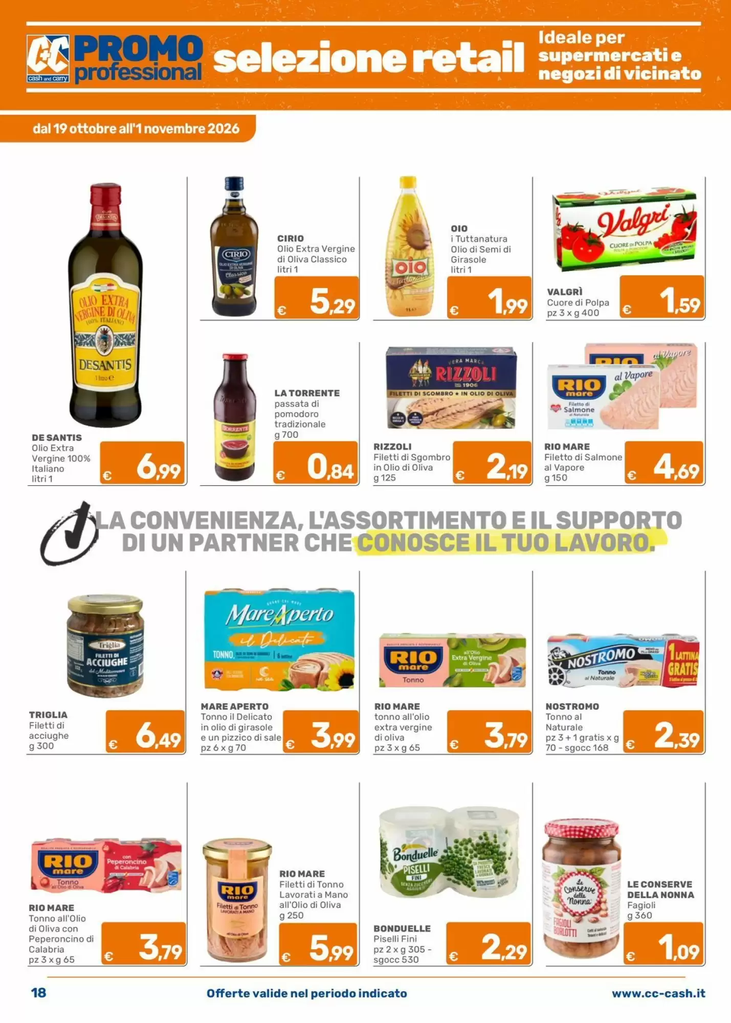 Volantino promozionale Italmark  valide dal 20/10/2026 - Pagina 18.