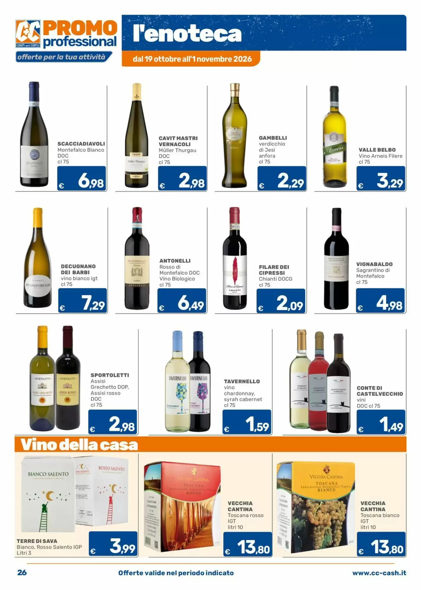 Volantino promozionale Italmark  valide dal 20/10/2026 - Pagina 26.