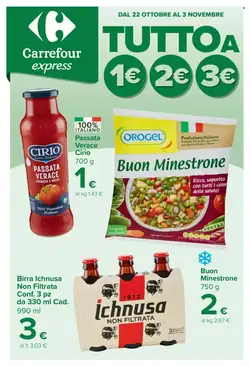 Volantino promozionale Carrefour Express  valide dal 20/10/2026