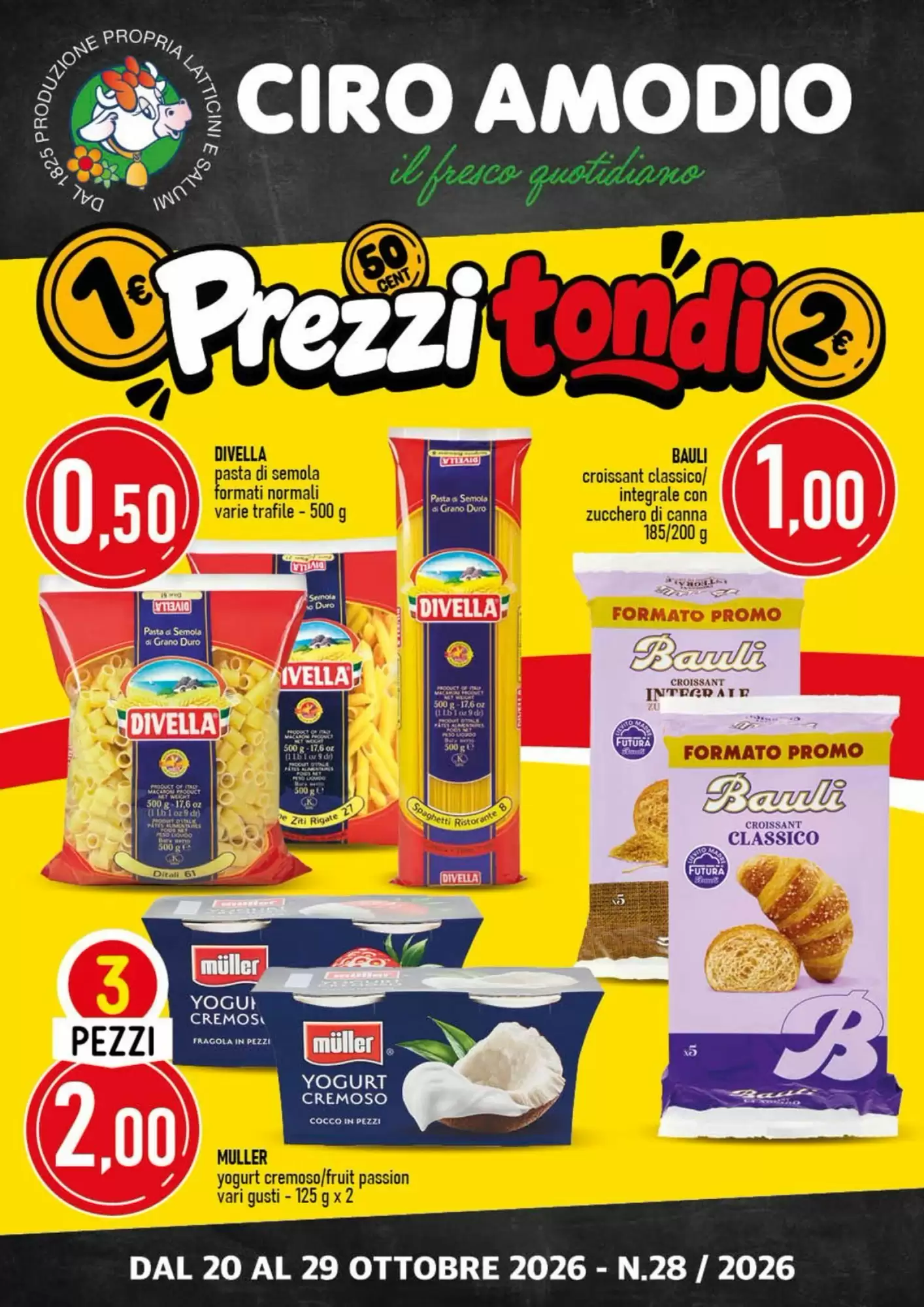 Volantino promozionale Ciro Amodio valide dal 20/10/2026 - Pagina 1.