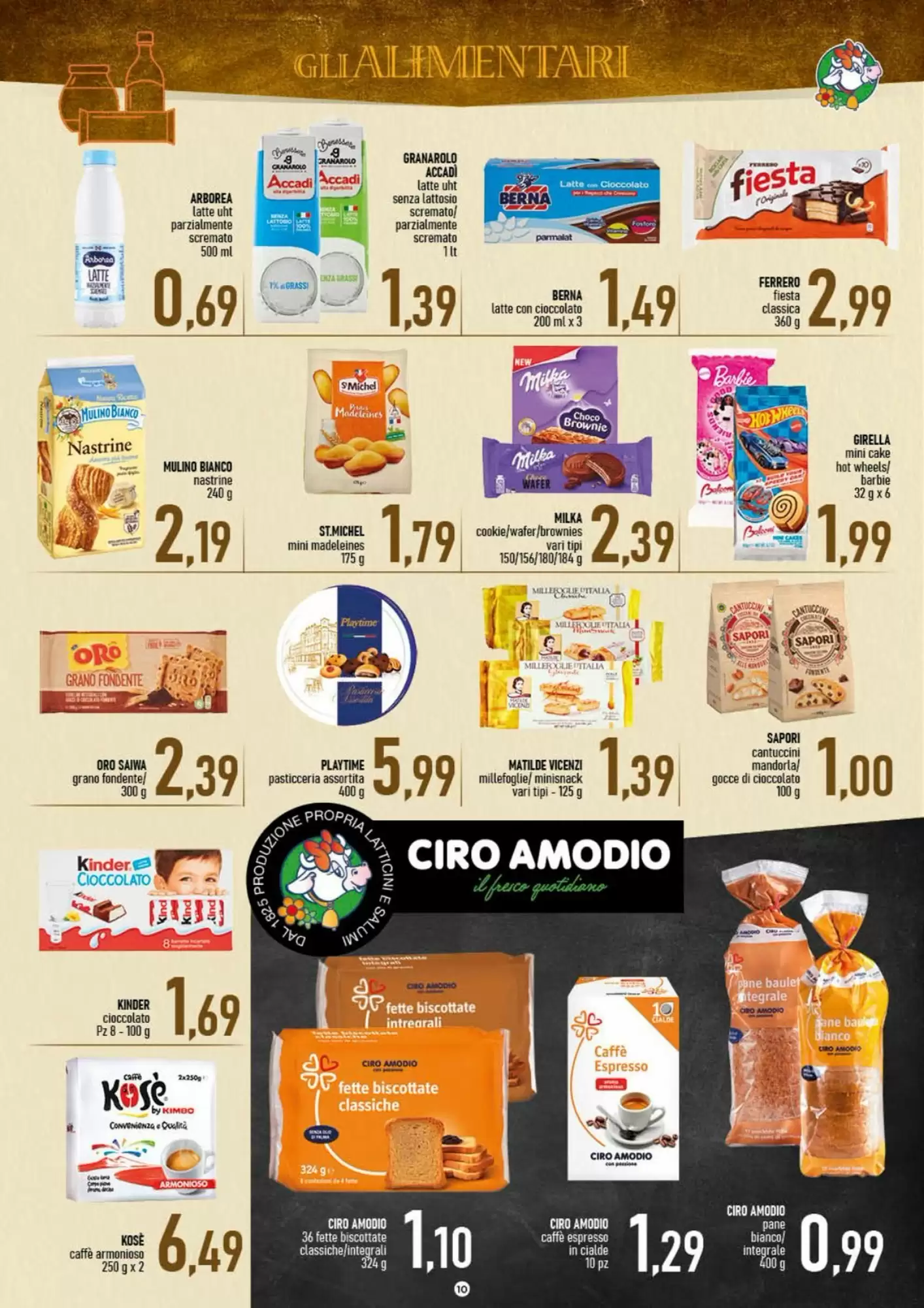 Volantino promozionale Ciro Amodio  valide dal 20/10/2026 - Pagina 10.