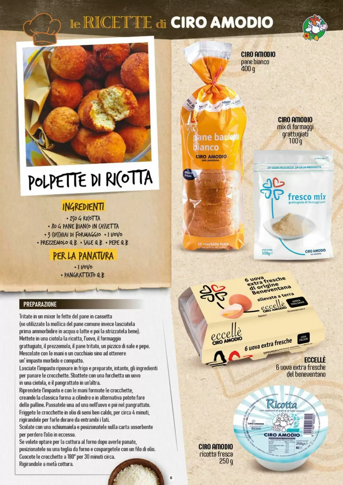 Volantino promozionale Ciro Amodio  valide dal 20/10/2026 - Pagina 6.