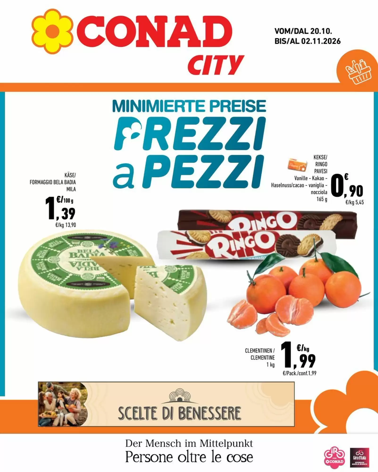 Volantino promozionale Conad City valide dal 20/10/2026 - Pagina 1.