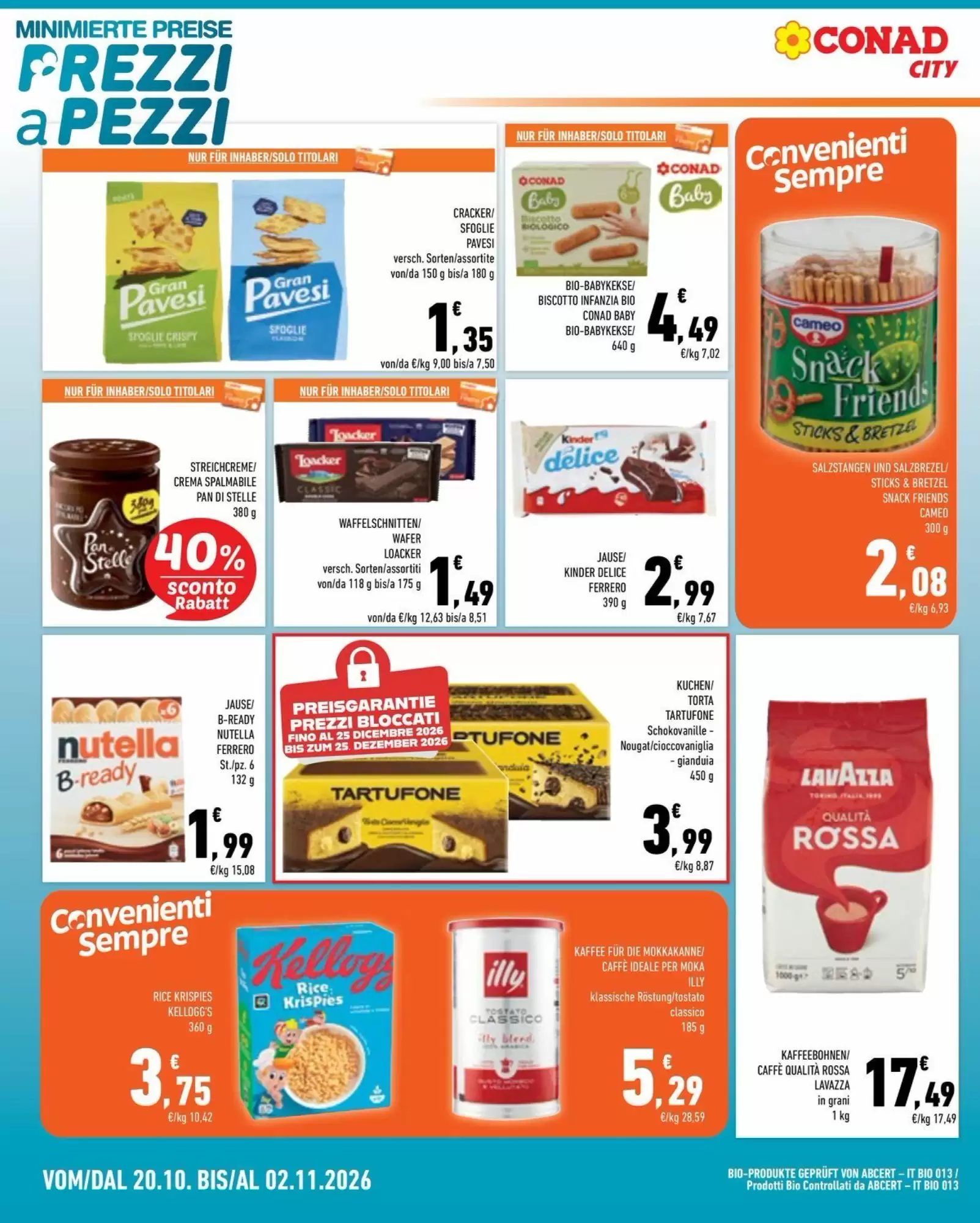 Volantino promozionale Conad City  valide dal 20/10/2026 - Pagina 12.
