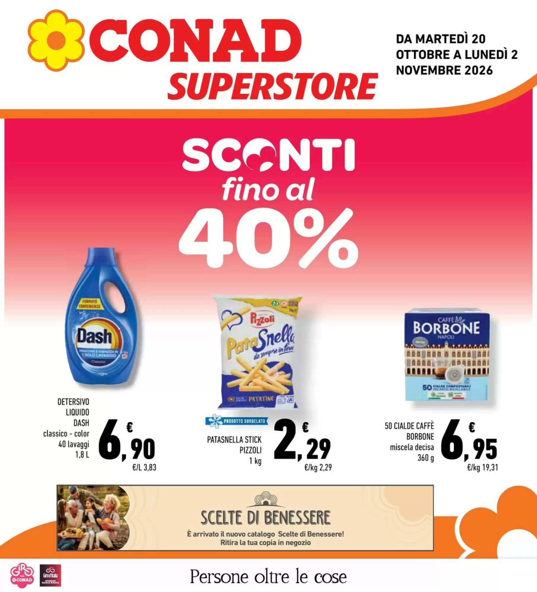 Volantino promozionale Conad Superstore valide dal 20/10/2026 - Pagina 1.