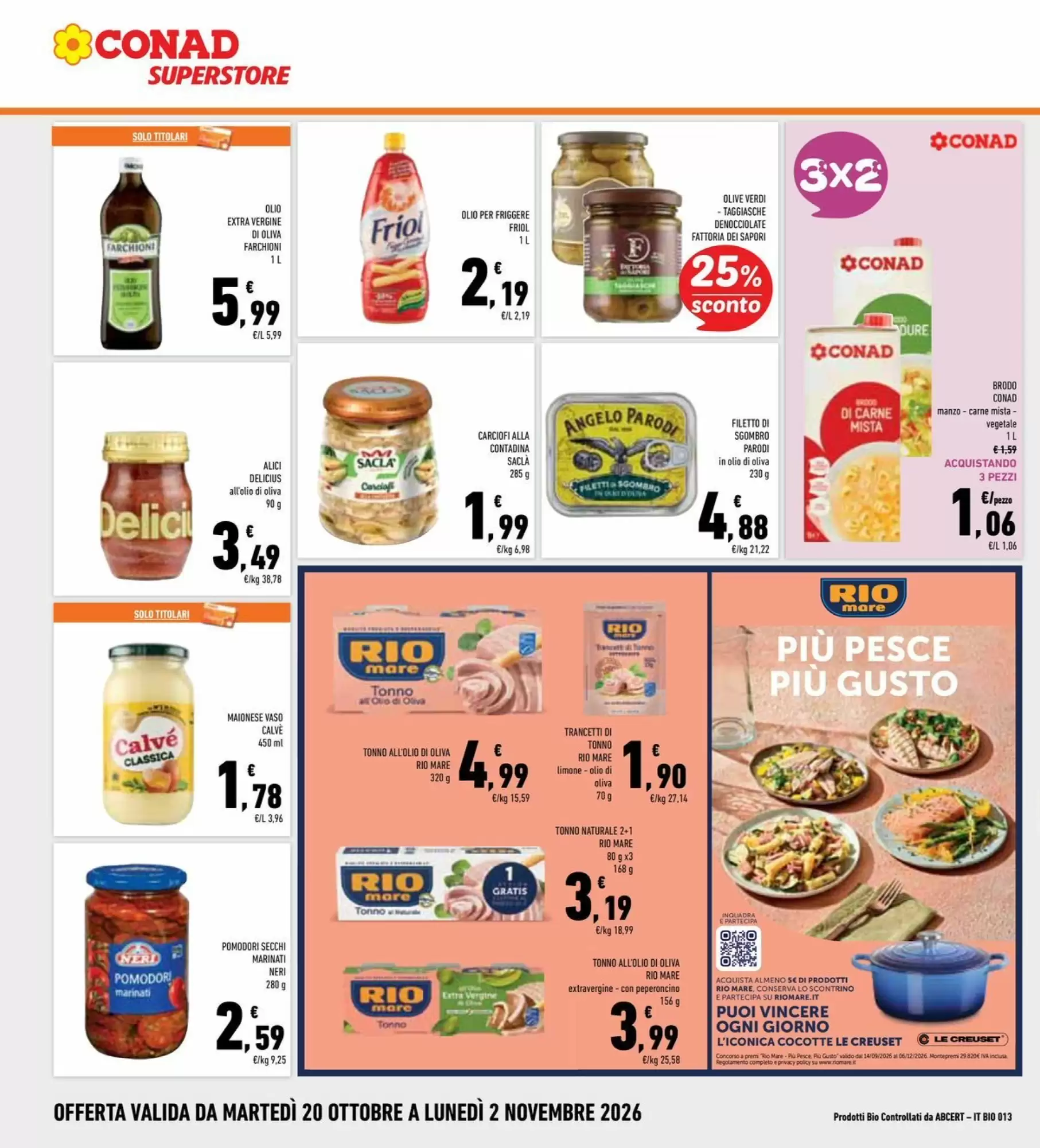 Volantino promozionale Conad Superstore  valide dal 20/10/2026 - Pagina 14.