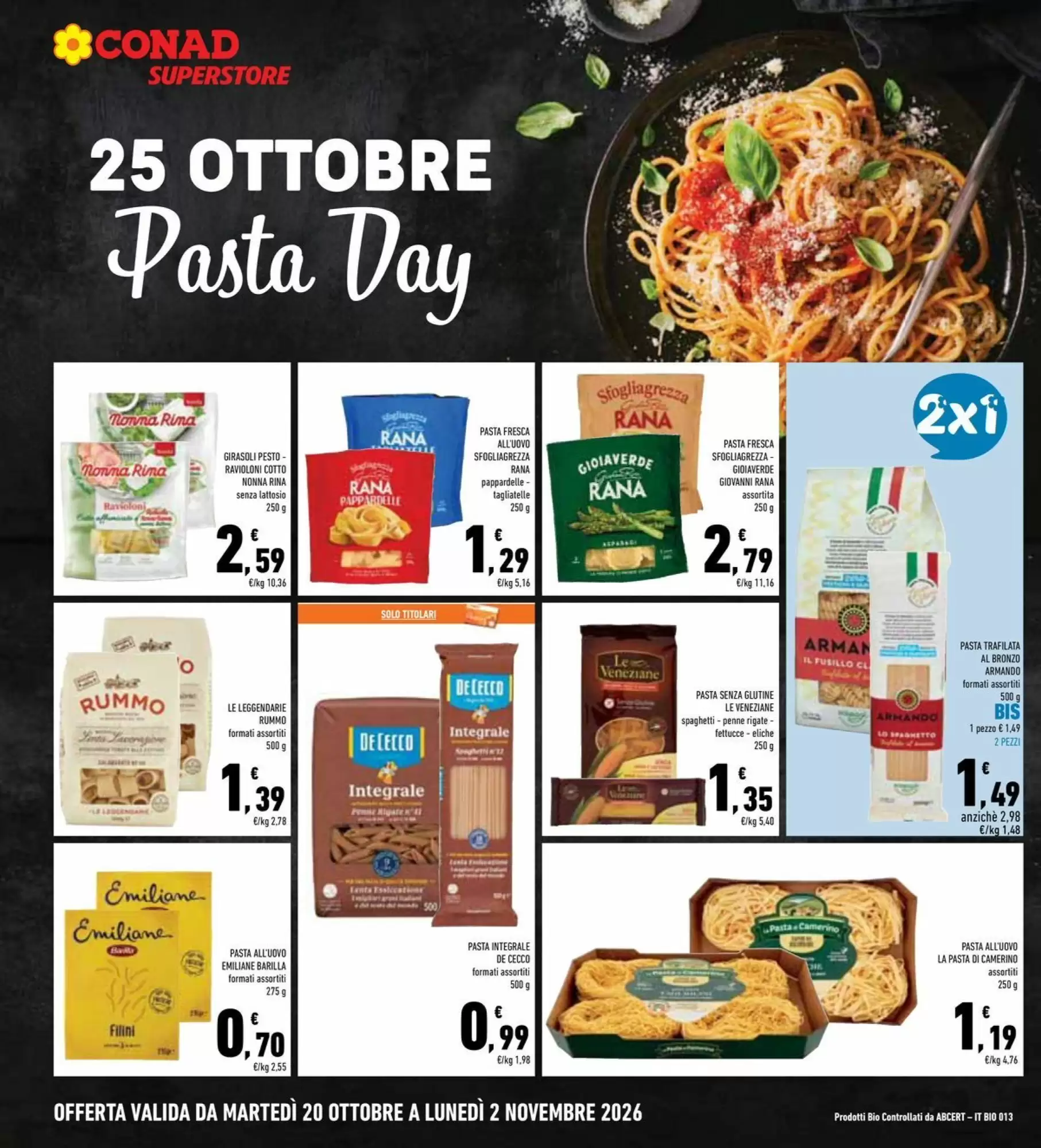 Volantino promozionale Conad Superstore  valide dal 20/10/2026 - Pagina 16.