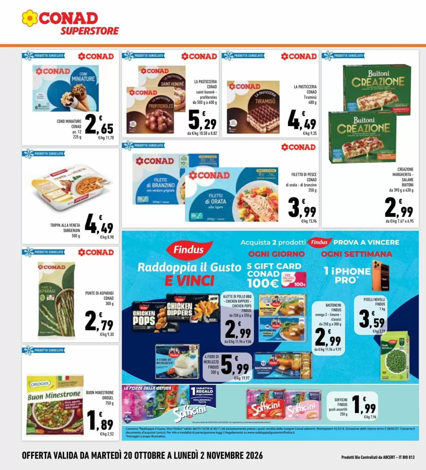 Volantino promozionale Conad Superstore  valide dal 20/10/2026 - Pagina 20.