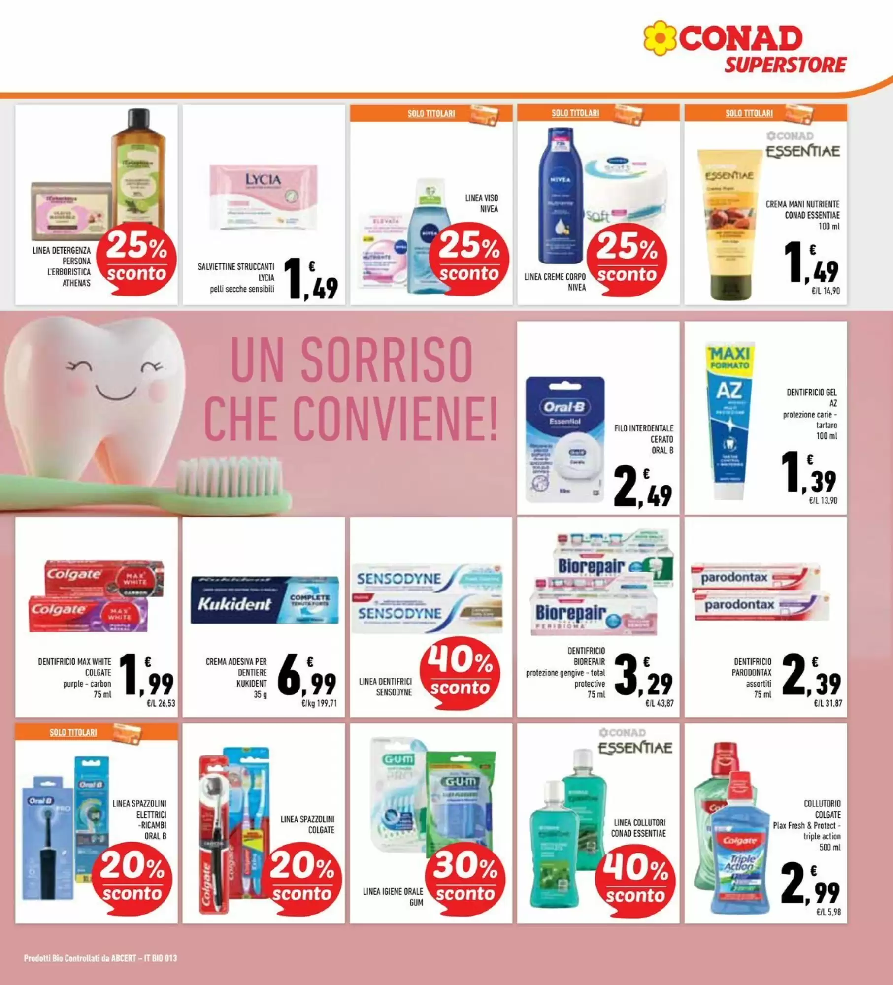 Volantino promozionale Conad Superstore  valide dal 20/10/2026 - Pagina 25.