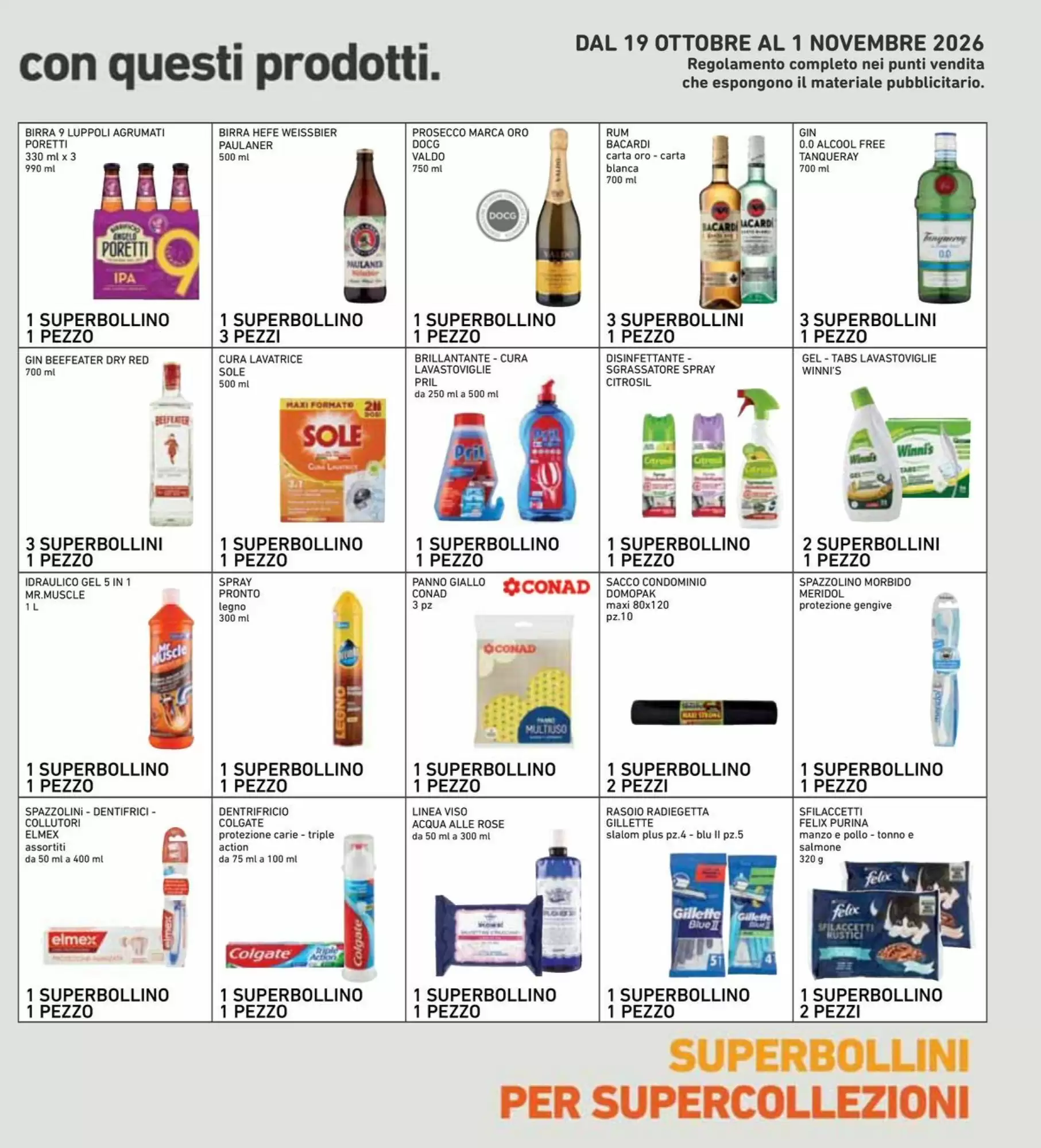 Volantino promozionale Conad Superstore  valide dal 20/10/2026 - Pagina 31.