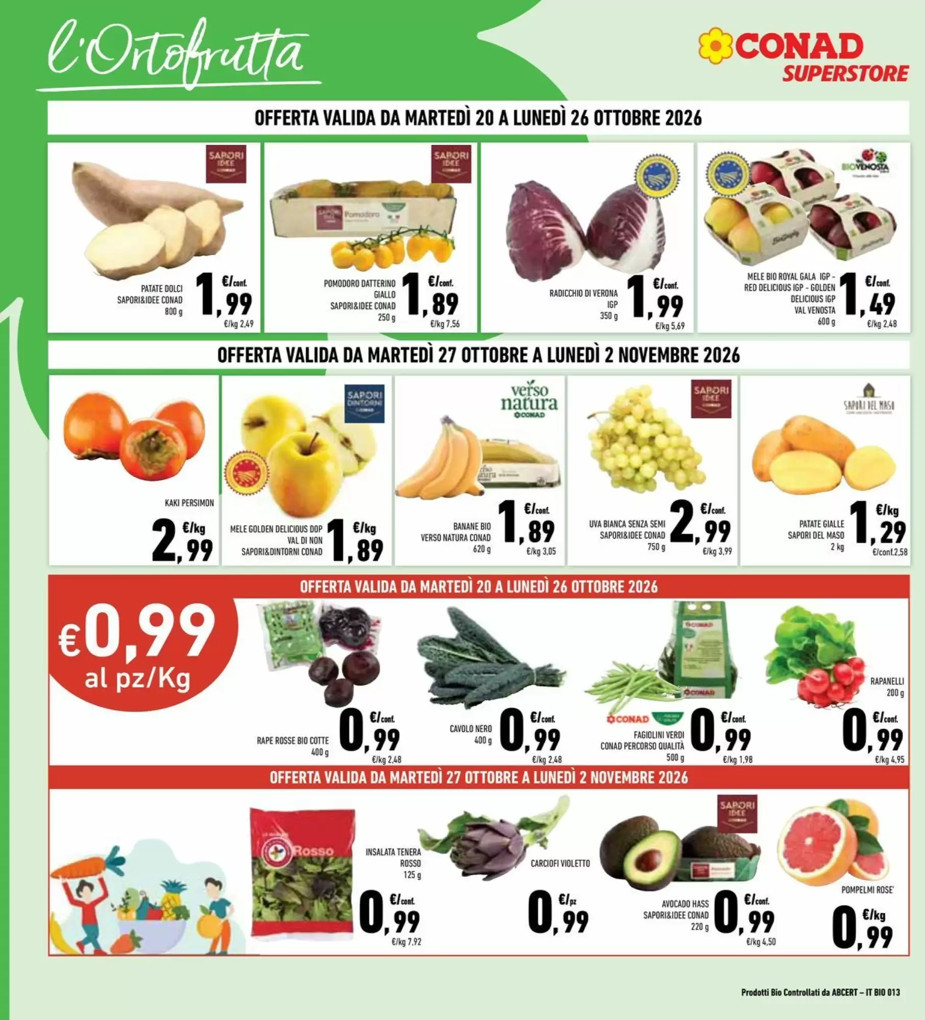 Volantino promozionale Conad Superstore  valide dal 20/10/2026 - Pagina 6.