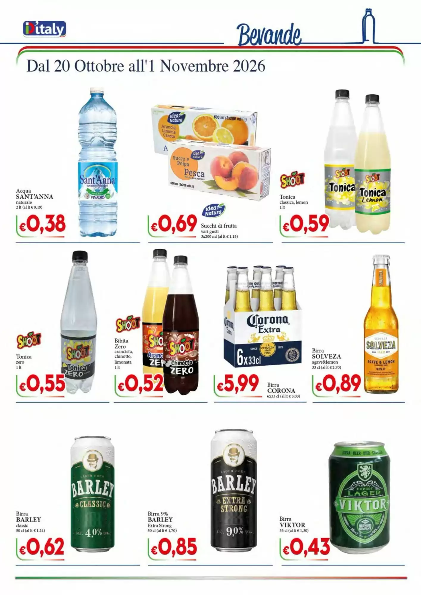 Volantino promozionale D'Italy  valide dal 20/10/2026 - Pagina 10.