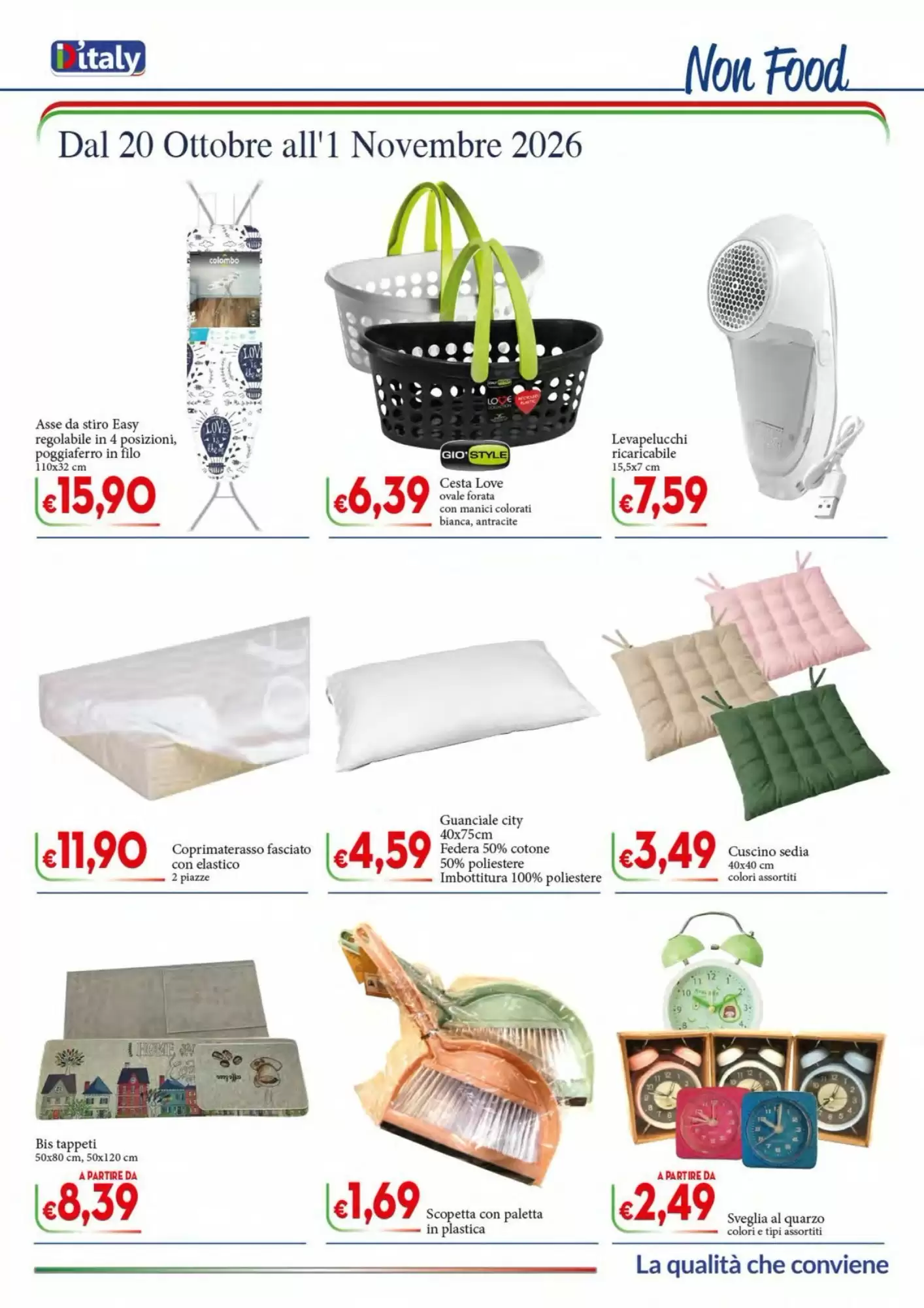 Volantino promozionale D'Italy  valide dal 20/10/2026 - Pagina 13.