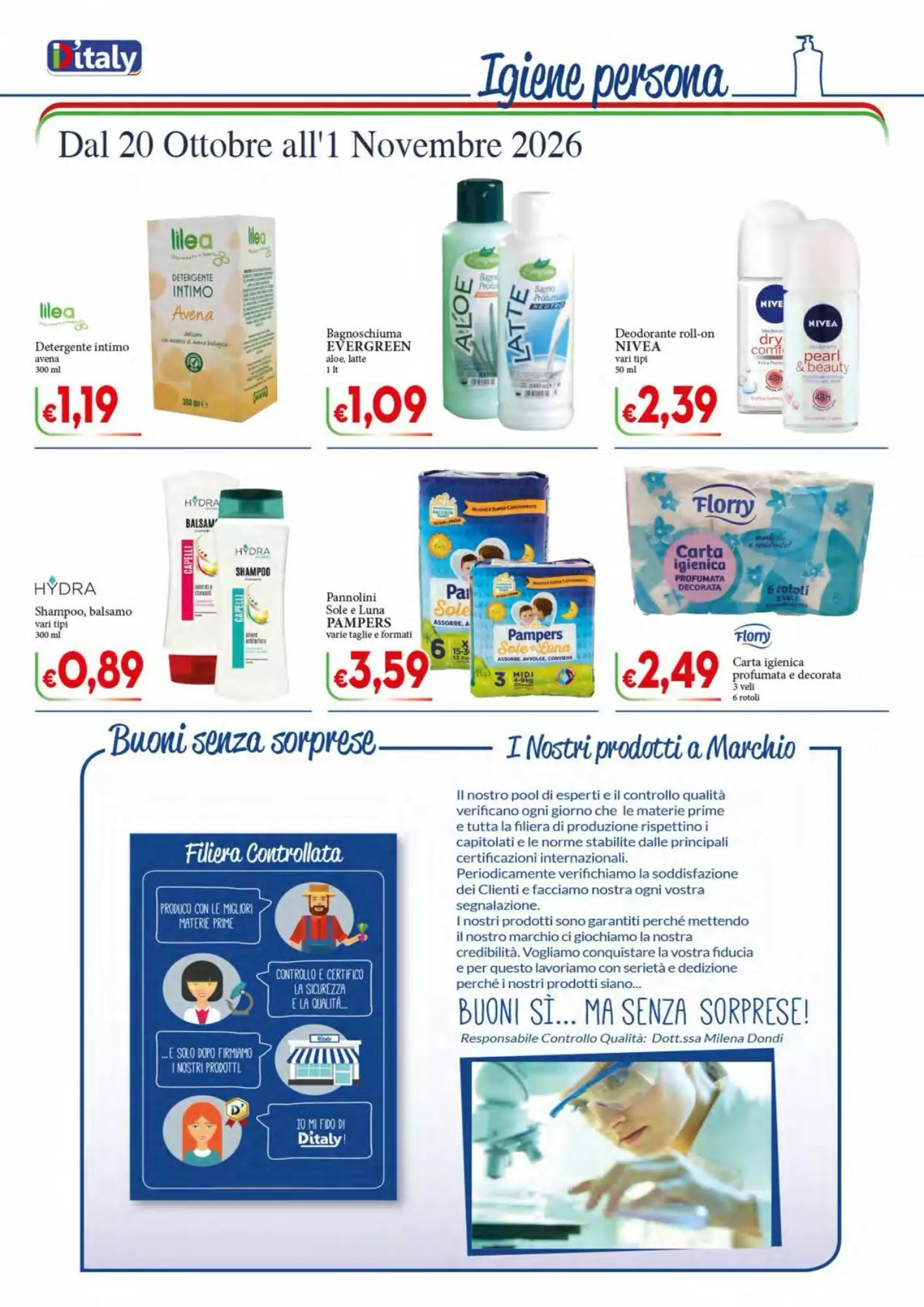 Volantino promozionale D'Italy  valide dal 20/10/2026 - Pagina 14.