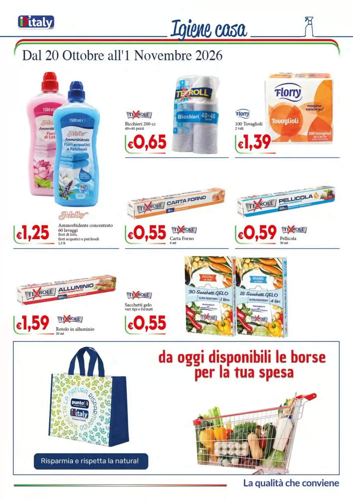 Volantino promozionale D'Italy  valide dal 20/10/2026 - Pagina 15.